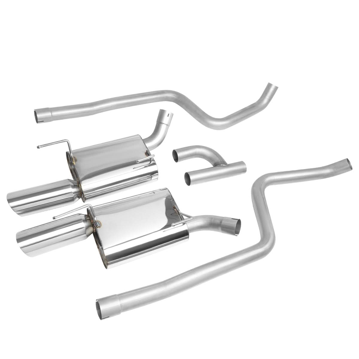 2005-2010 Ford Mustang 4.0L Catback Exhaust System Stainless Steel
