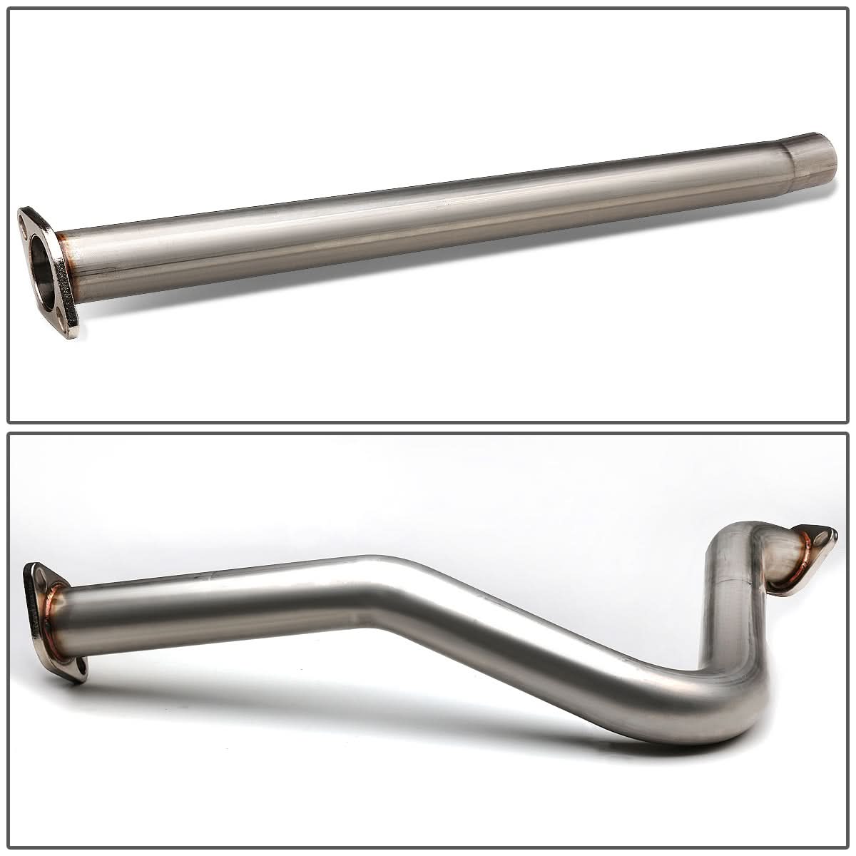 2011-2014 Ford Mustang 3.7L V6 Catback Exhaust Dual Rolled Tip Stainless Steel