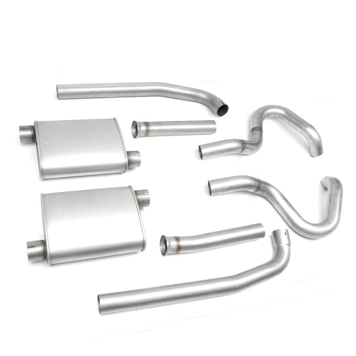 96-98 Ford Mustang 4.6L Catback Exhaust System - Stainless Steel