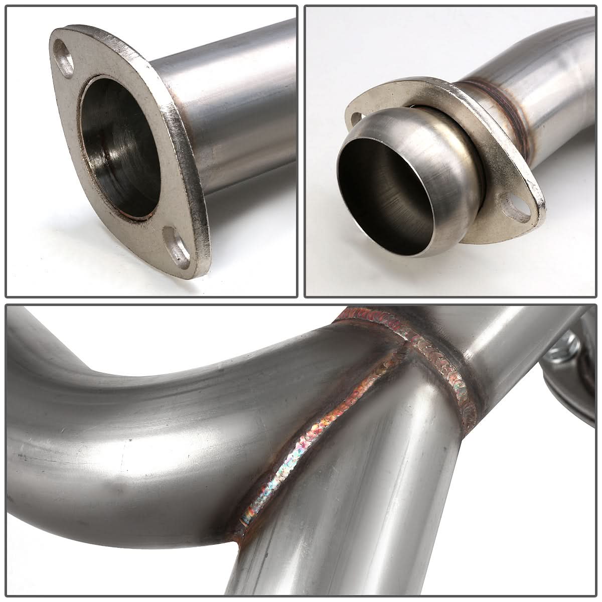 03-06 Hyundai Tiburon V6 Dual Tip Catback Exhaust - Stainless Steel