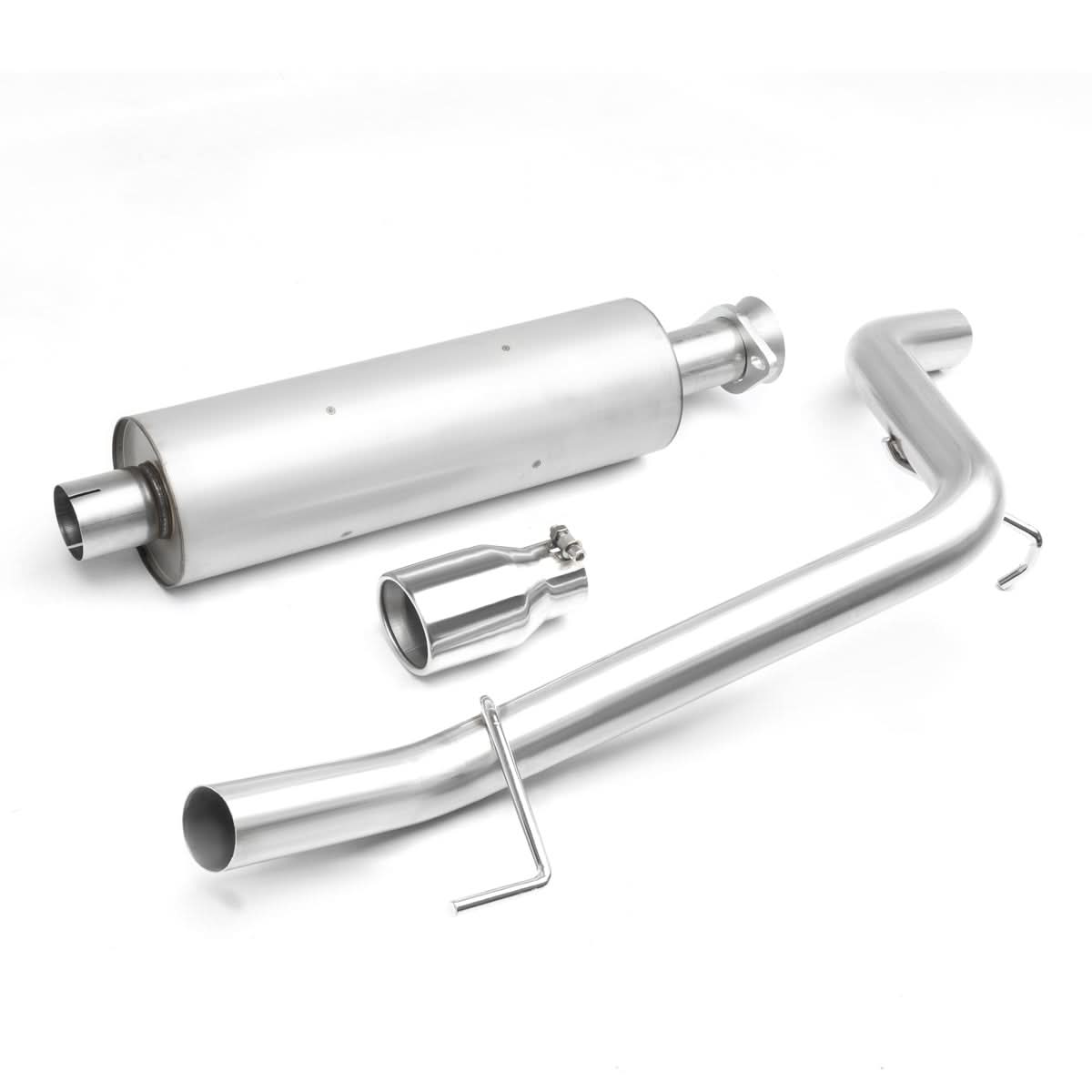 2002-2007 Jeep Liberty Catback Exhaust System - Stainless Steel