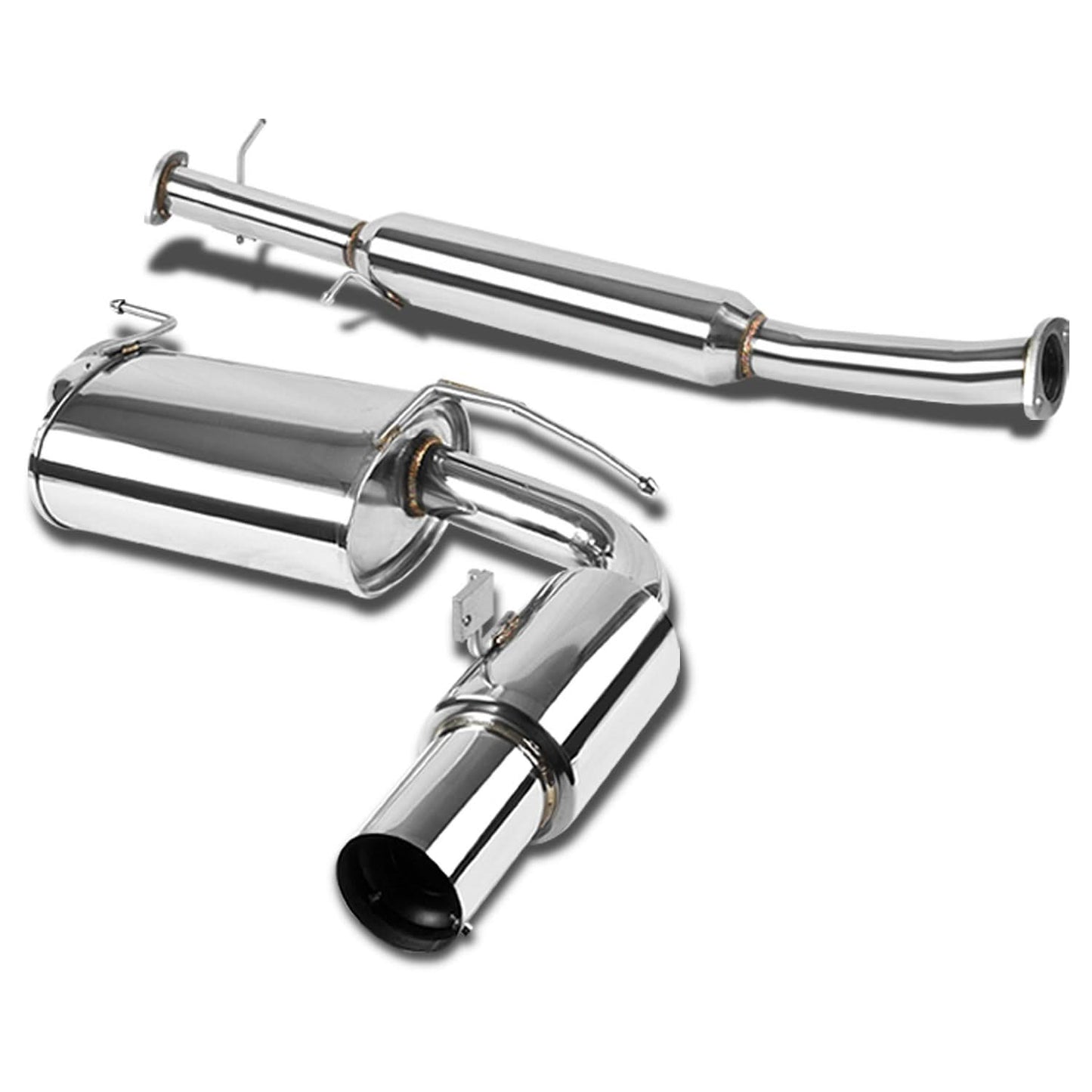 90-97 Mazda Miata Single Tip Catback Exhaust Stainless Steel