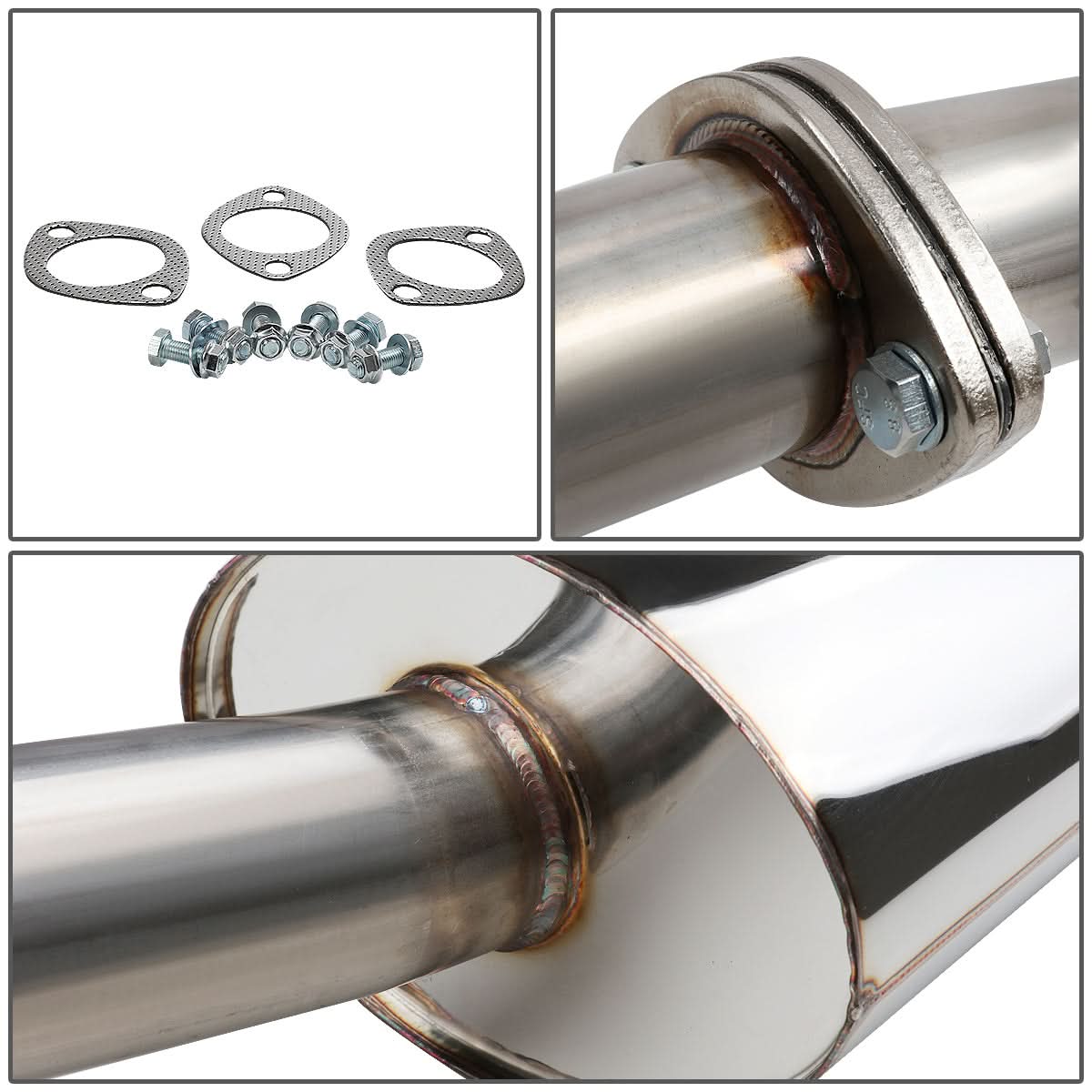 2005-2007 Chevrolet Cobalt OE Style Catback Exhaust - Stainless Steel