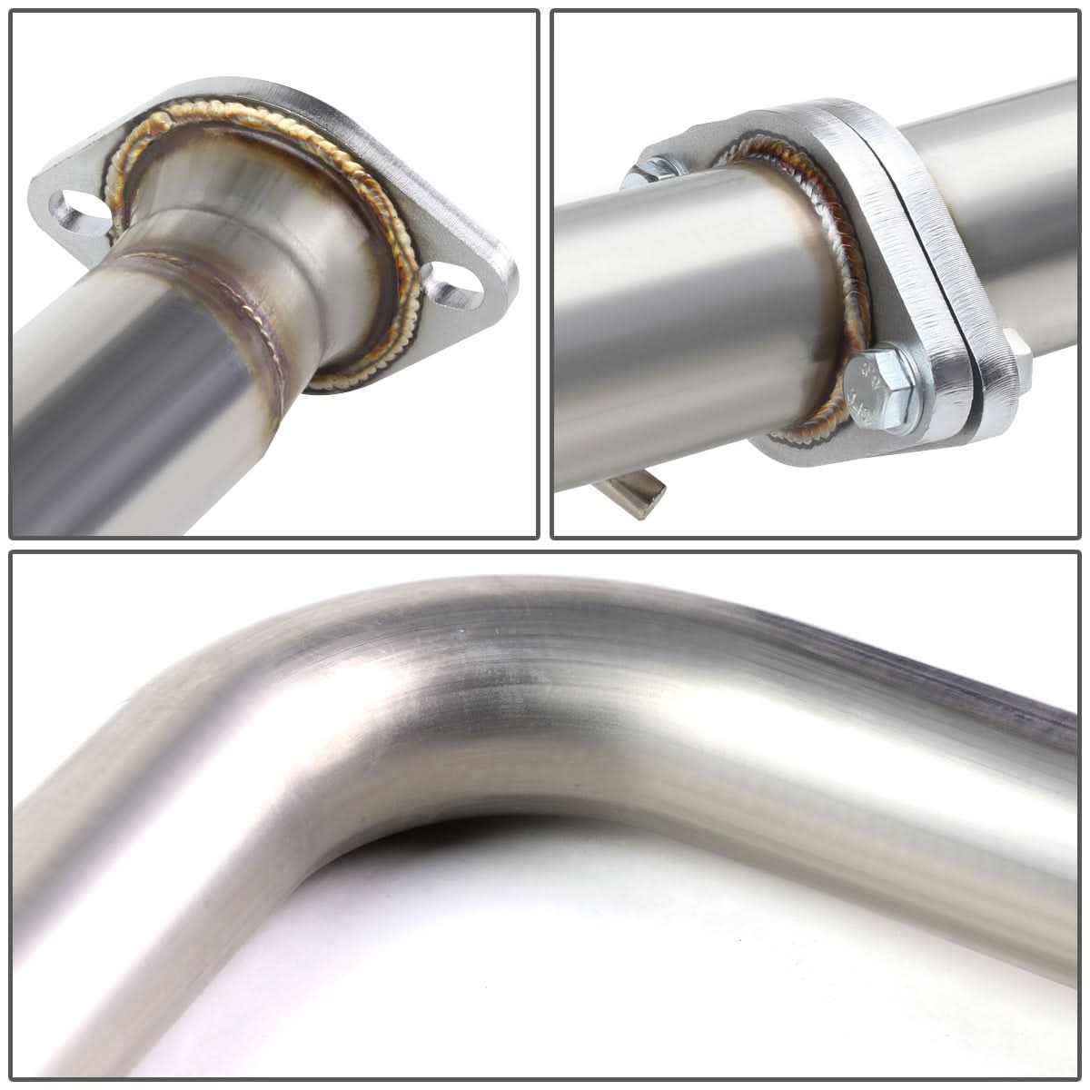 2016-2017 Toyota Corolla IM Catback Exhaust Single Tip Stainless Steel