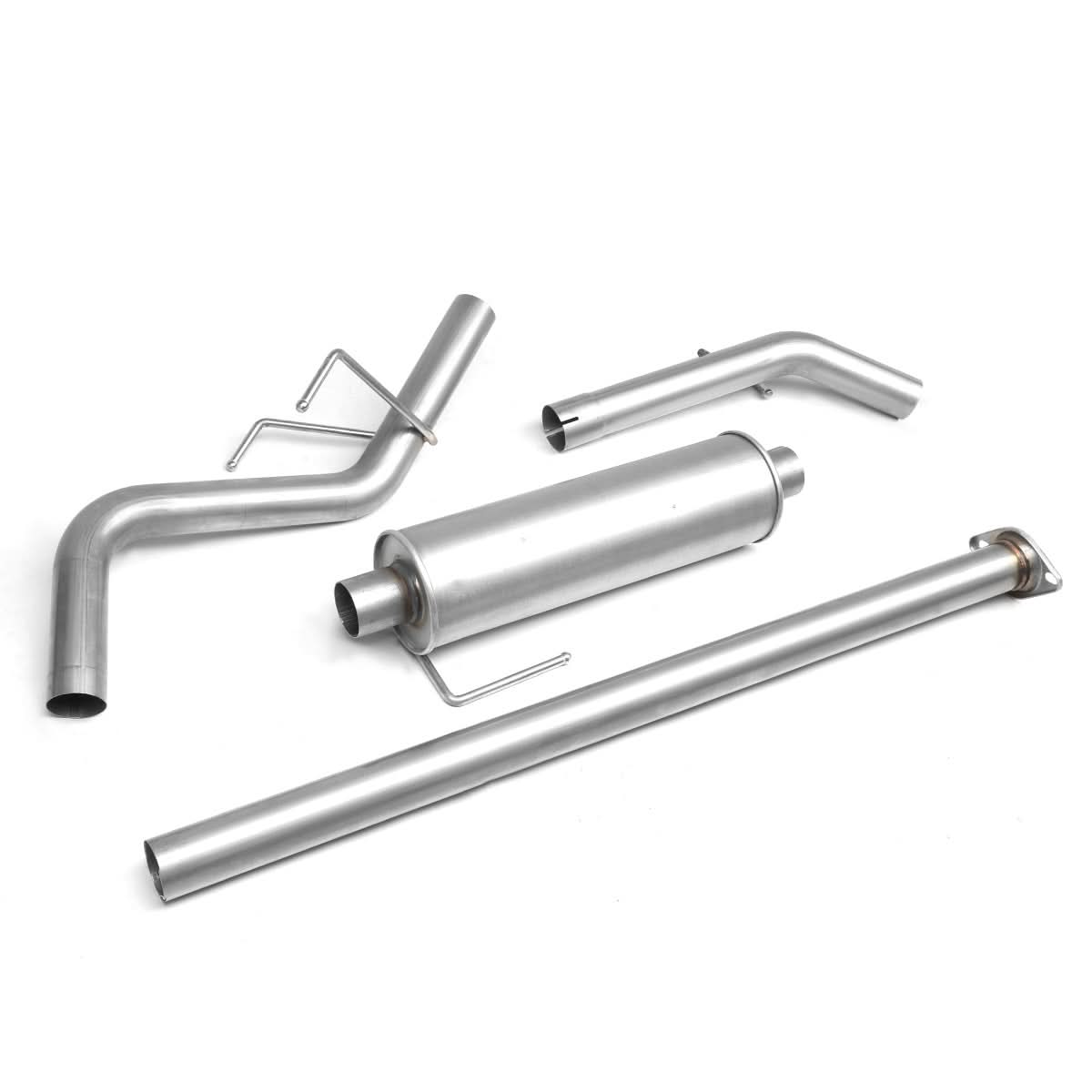 2005-2015 Toyota Tacoma 4.0L Single Tip Catback Exhaust Stainless Steel