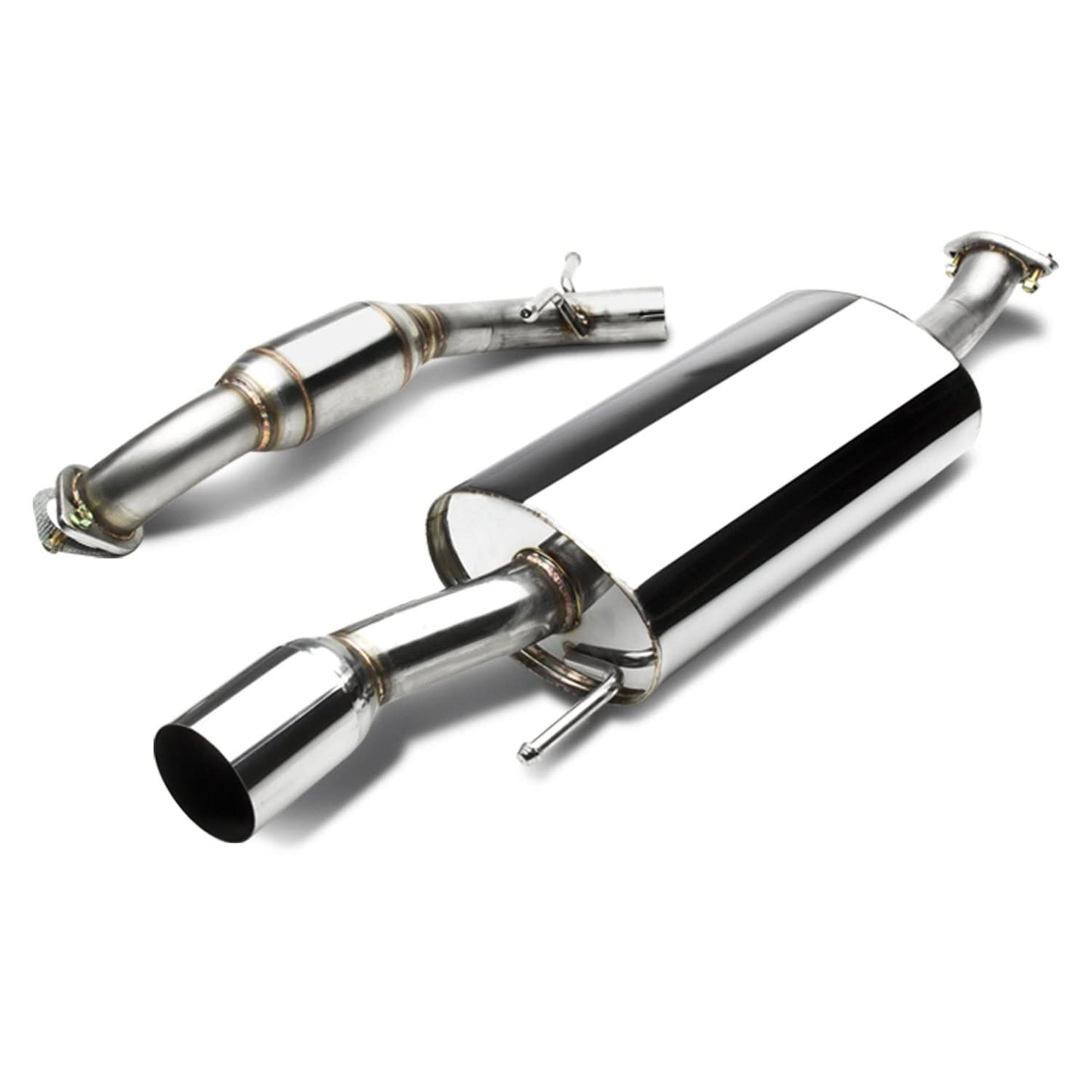 92-98 Volkswagen Golf MK3 Single Tip Catback Exhaust Stainless Steel