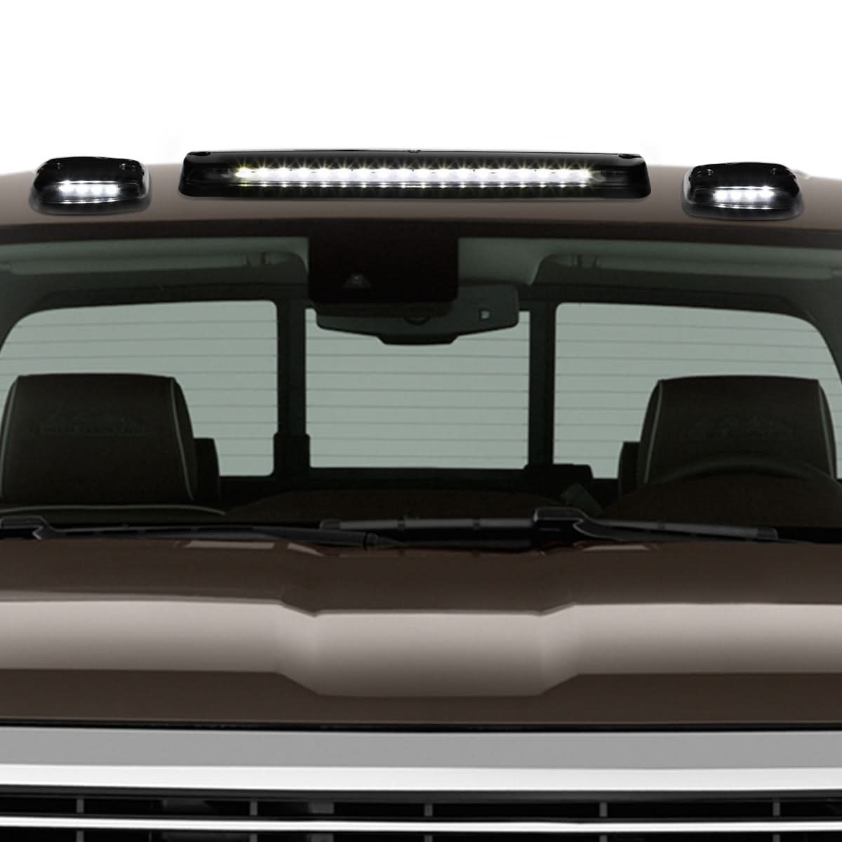 2007-2014 Chevrolet Silverado / GMC Sierra Cab Light - Black Housing