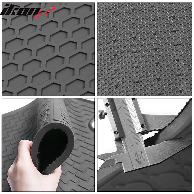 2014-2019 Toyota Corolla Latex Floor Mats Front Second Row