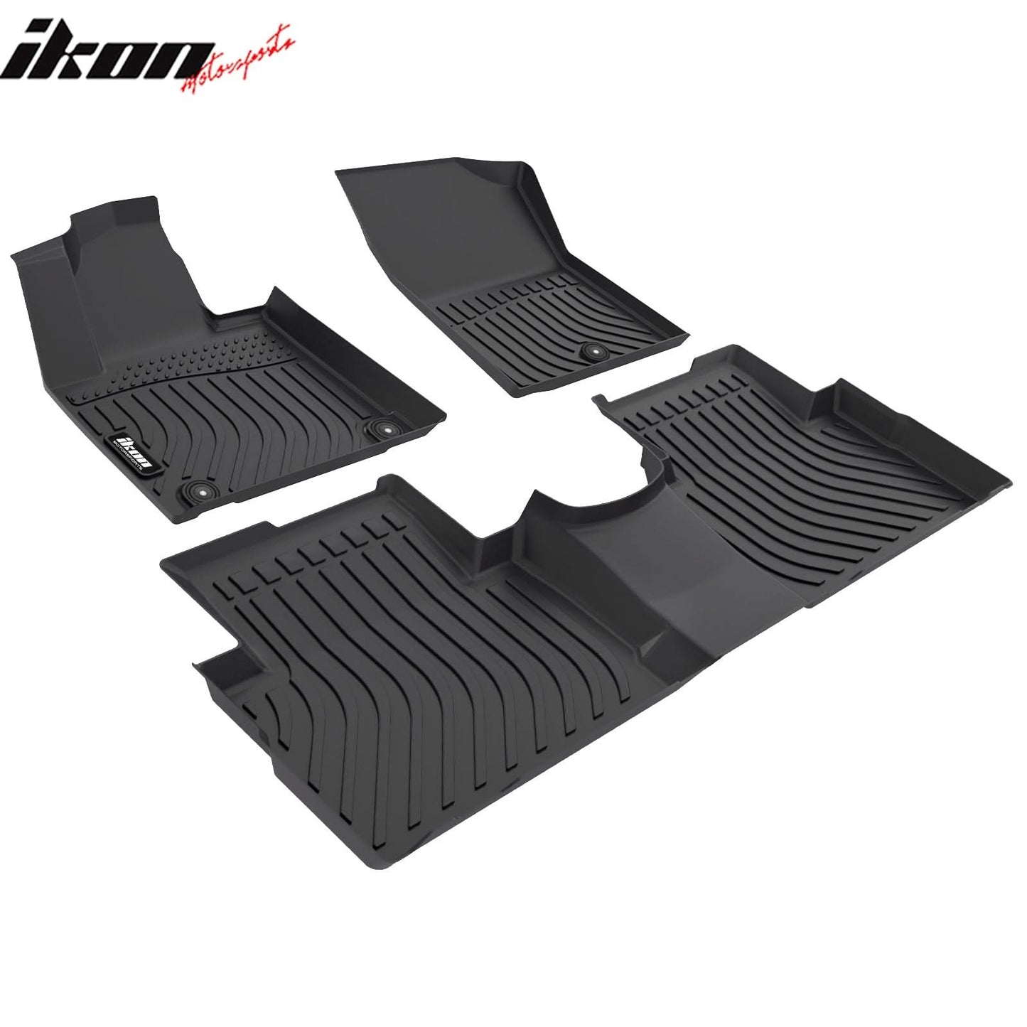 2021-2023 Hyundai Santa Fe Non-Hybrid 3D All Weather Floor Mats TPE