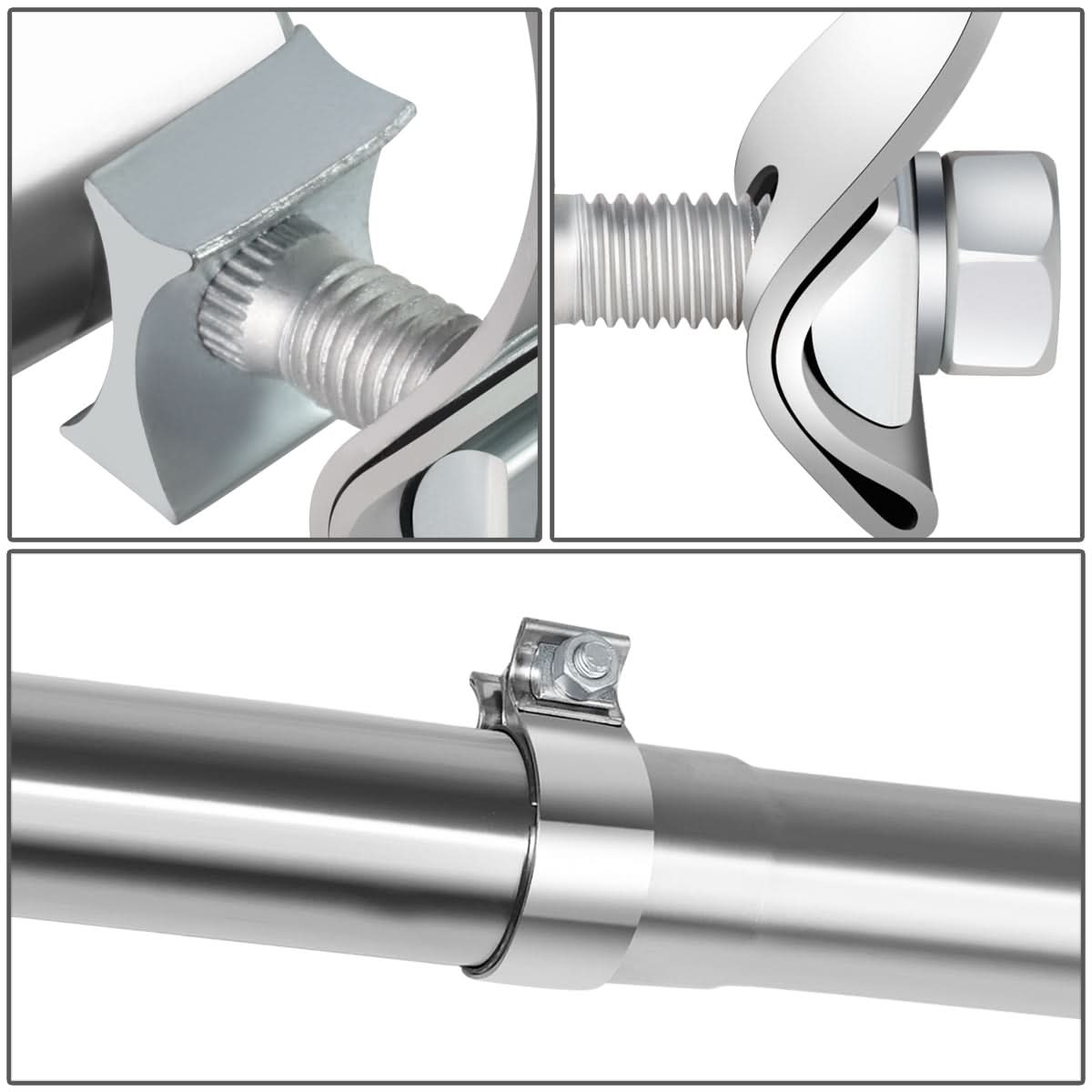 3.0" Narrow Band Exhaust Seal Clamp Stainless Steel