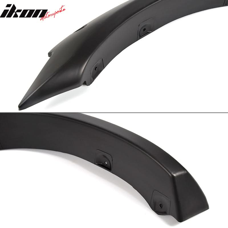 2010-2018 Dodge Ram 2500 3500 Pocket Rivet Black Fender Flares PP 4PC