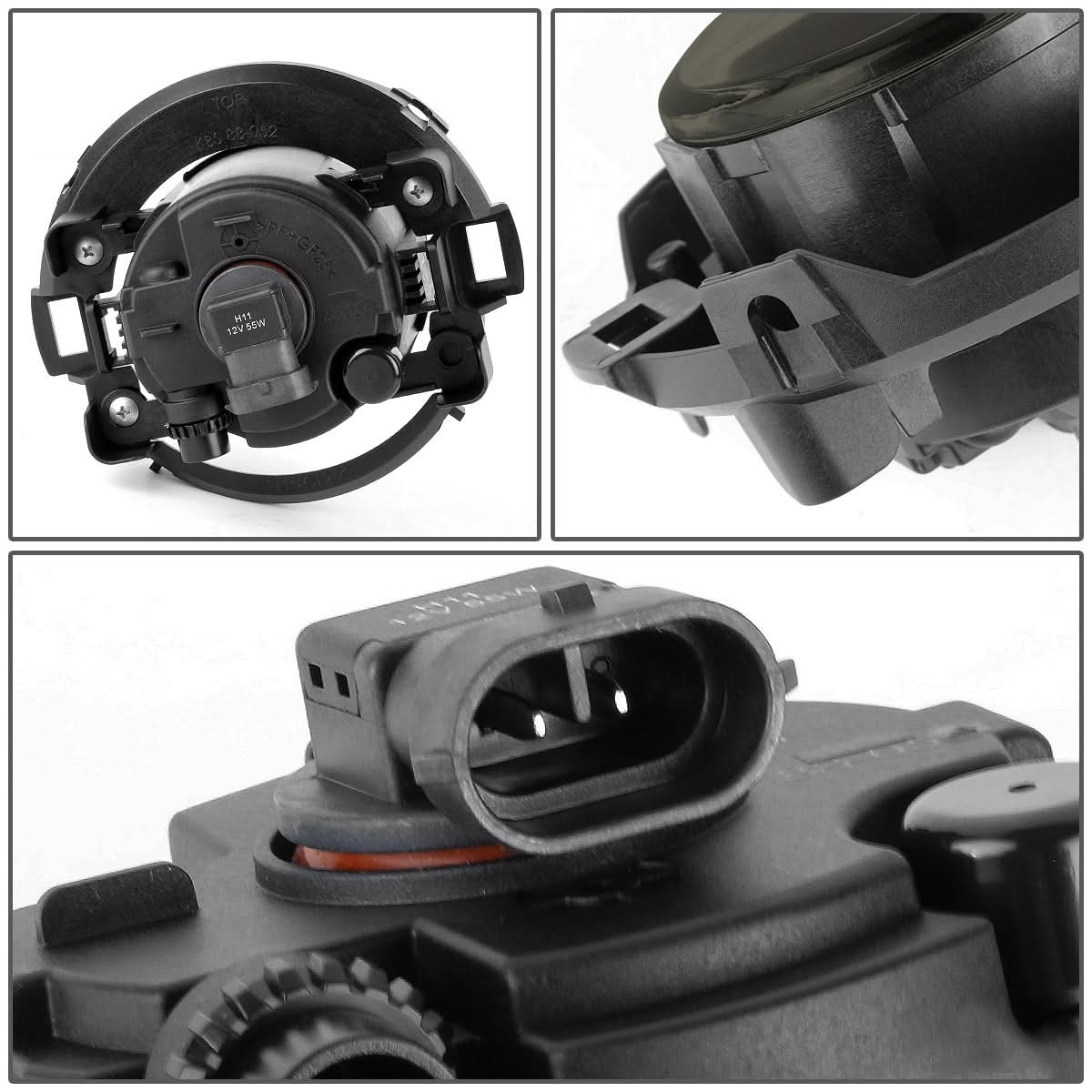 05-15 Nissan Xterra/Frontier Smoke Fog Lights H11 Bulb