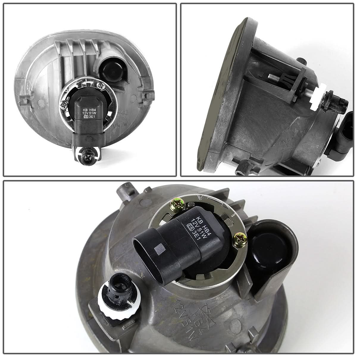 03-08 Toyota Matrix / Pontiac Vibe Smoke Fog Lights 9006 Bulb