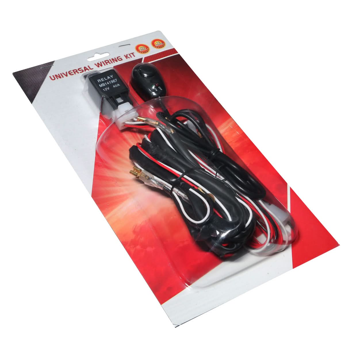 Universal Fog Light Wiring Harness with Switch