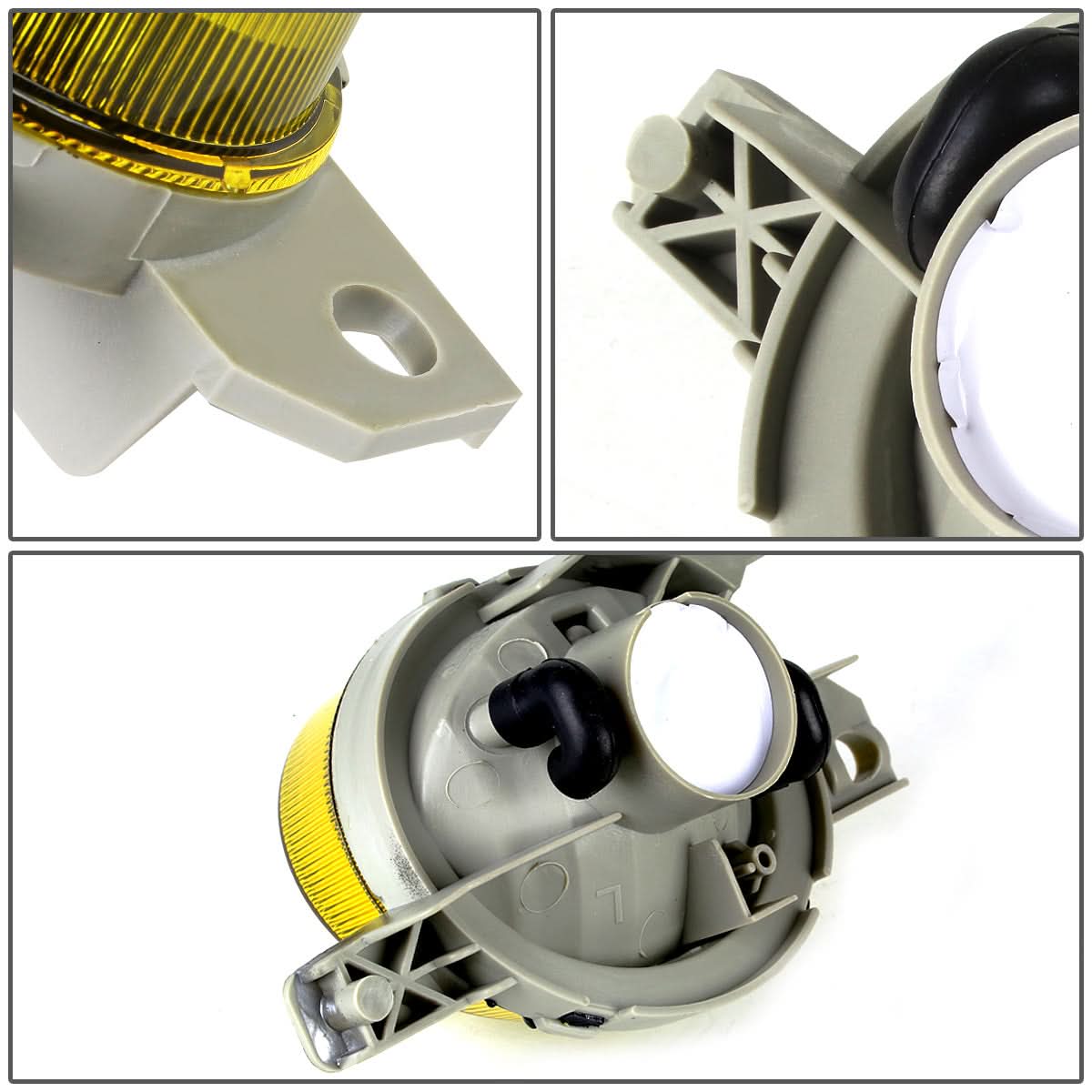 1993-1995 Honda Del Sol Amber Fog Lights with 3497 Bulb