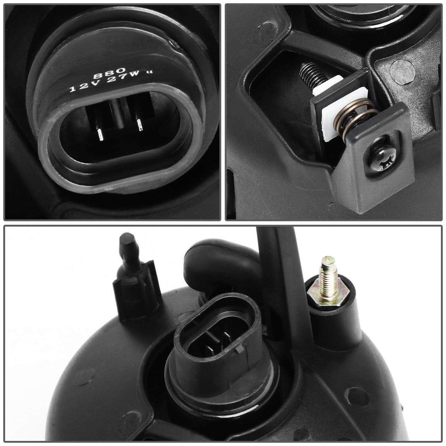2005-2015 Nissan Titan / 2005-2007 Armada Smoke Fog Lights