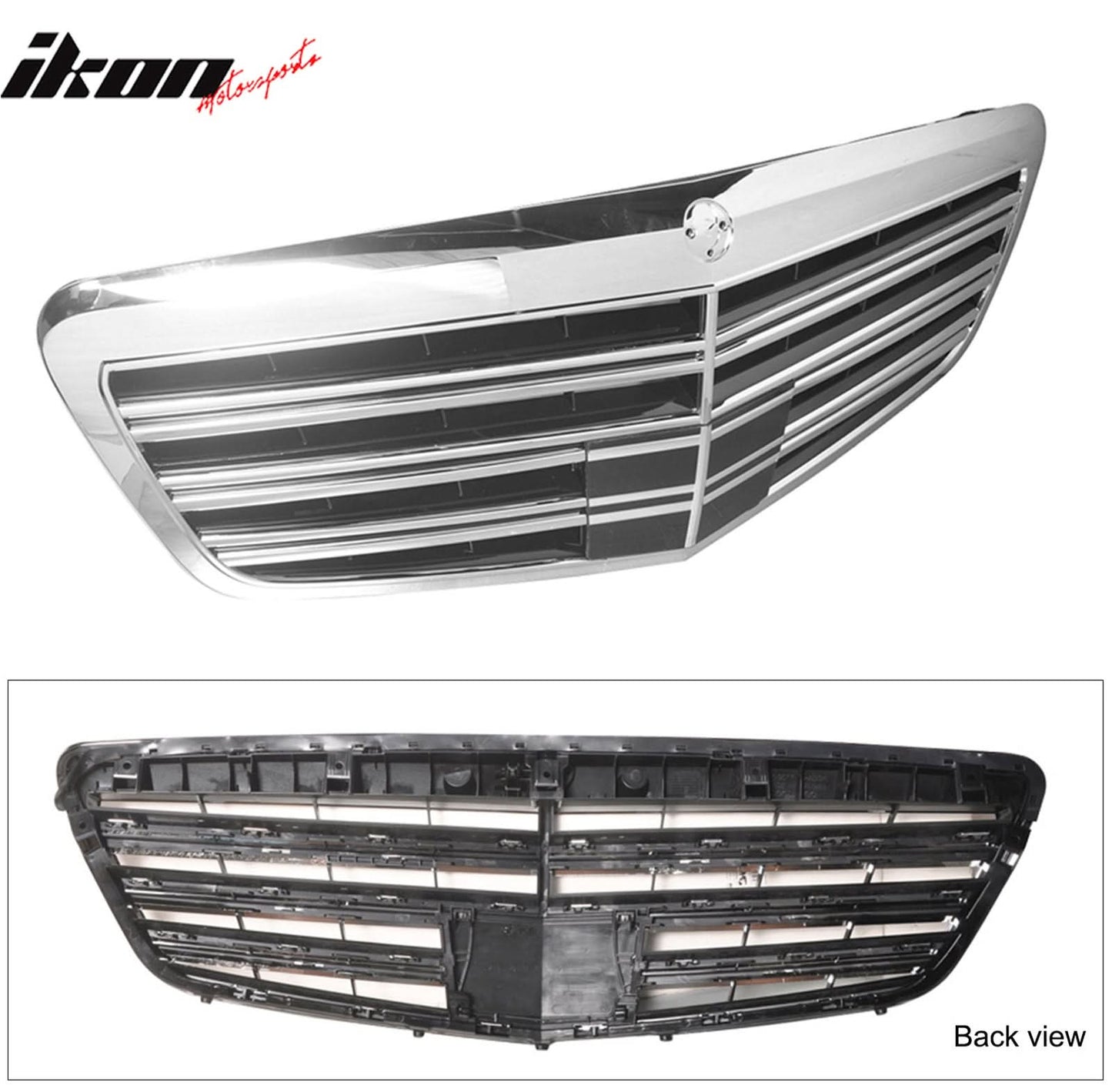 2010-2013 Mercedes-Benz W221 S Class Front Bumper Hood Grille ABS