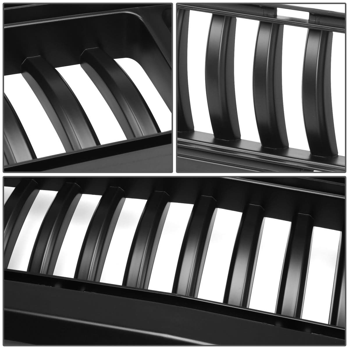 2015-2017 Ford Mustang Vertical Fence Style Front Lower Grille w/ LED DRL