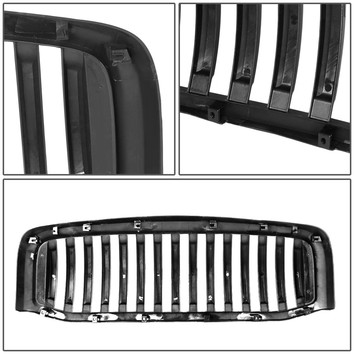 06-09 Dodge Ram Vertical Fence Style Grille - Matte Black