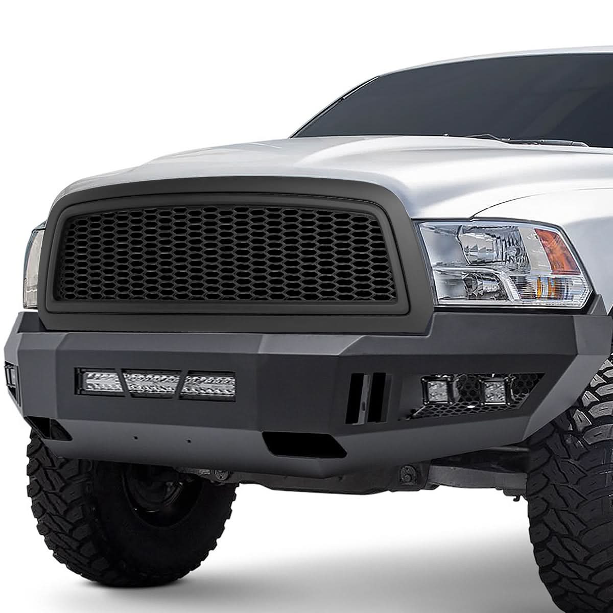 09-12 Dodge Ram 1500/2500/3500 Honeycomb Style Front Grille - Matte Black