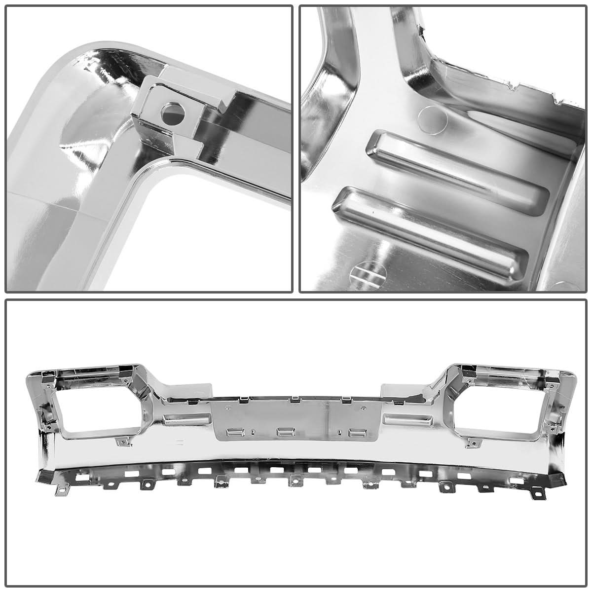 2014-2015 GMC Sierra 1500 Denali Style Front Lower Grille - Chrome