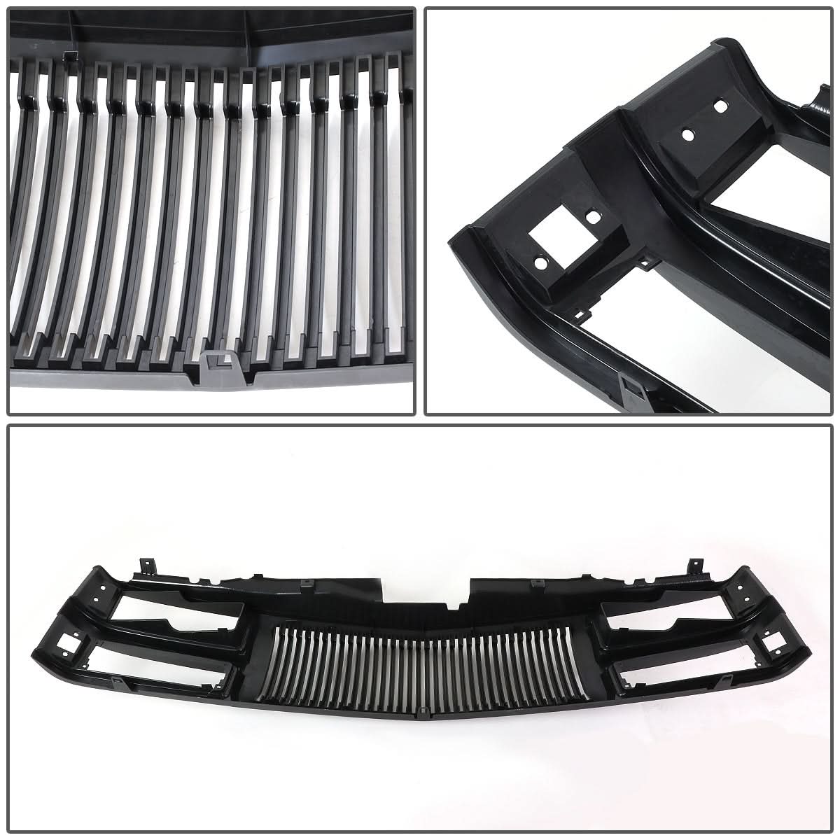 94-00 Chevrolet C/K Truck Vertical Fence Style Front Grille ABS