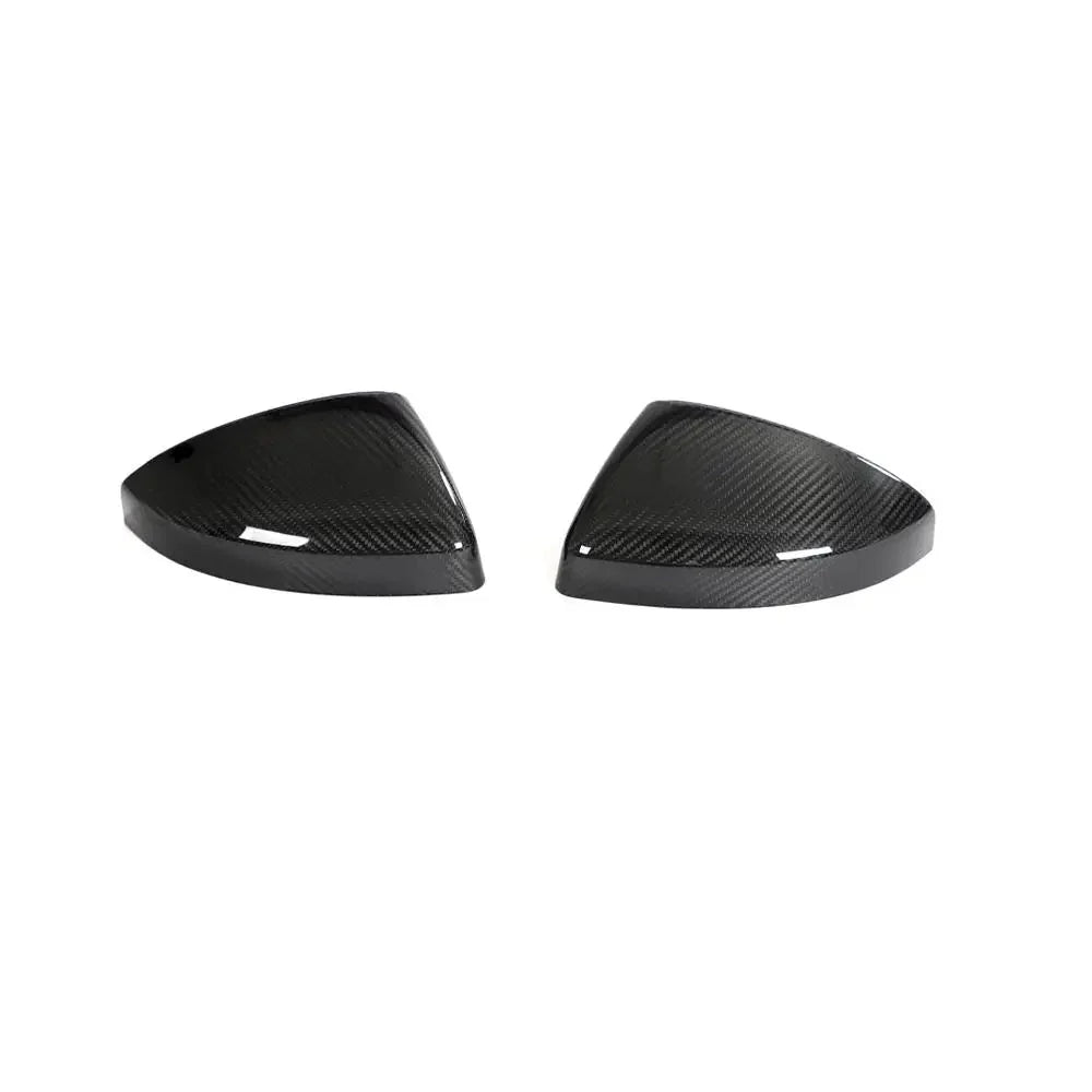 2019–2023 Audi R8 V10 Coupe Mirror Covers – Prepreg Dry Carbon Fiber