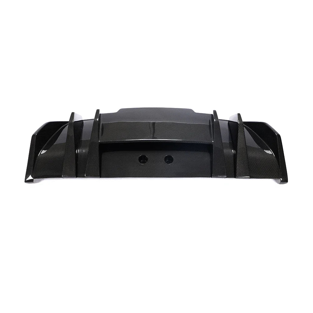 2016–2018 Audi R8 V10 & V10 Plus Coupe Custom Style Rear Bumper Lip Diffuser – Dry Carbon Fiber