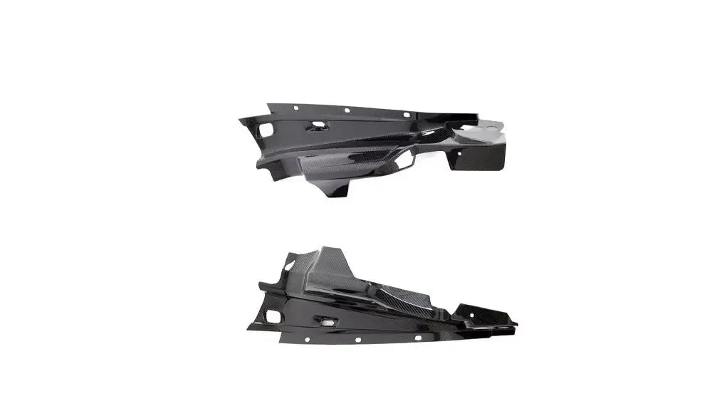 Audi R8 V10 4S Dry Carbon Fiber Engine Bay Covers – 2 Piece Kit (2017–2023)