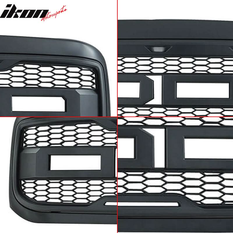 1999-2004 Ford F250 F350 New R Front Bumper Grille Hood Package ABS