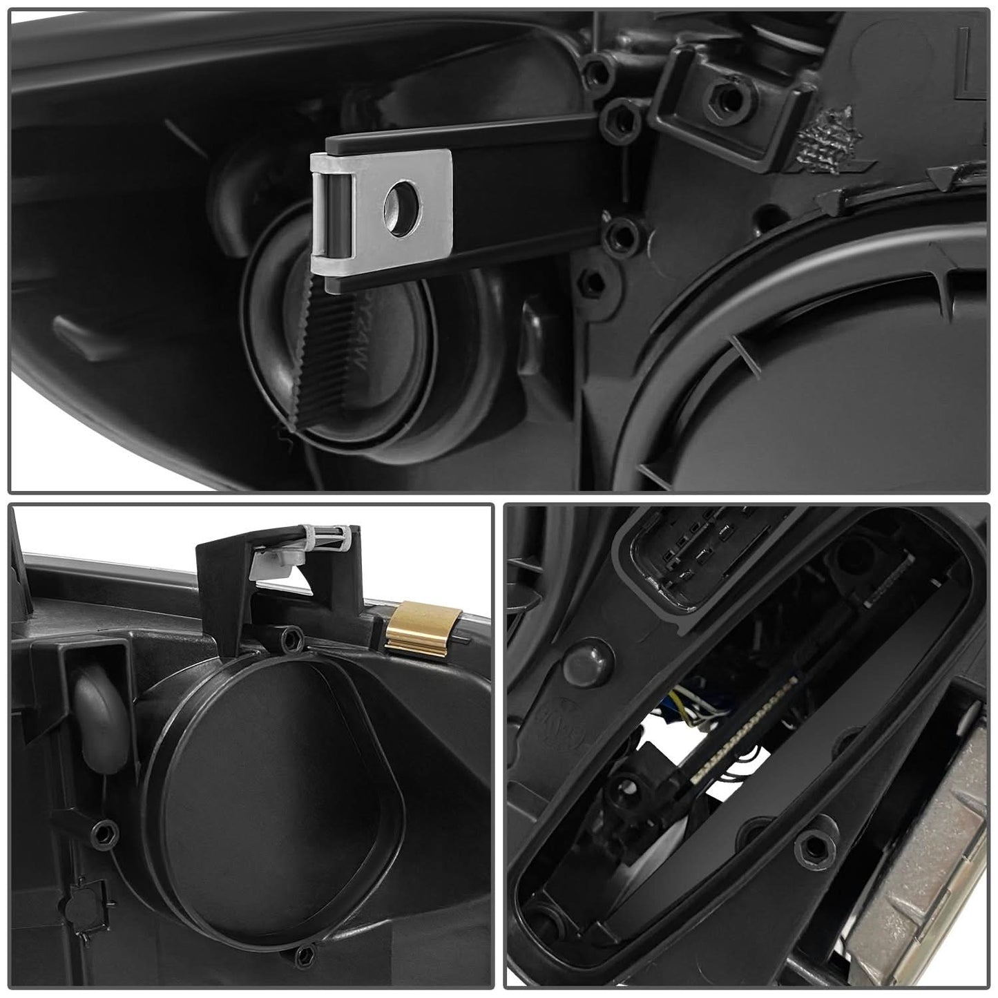 2014-2020 BMW 428i 430i 435i 440i M3 HID LED Headlights Black Housing