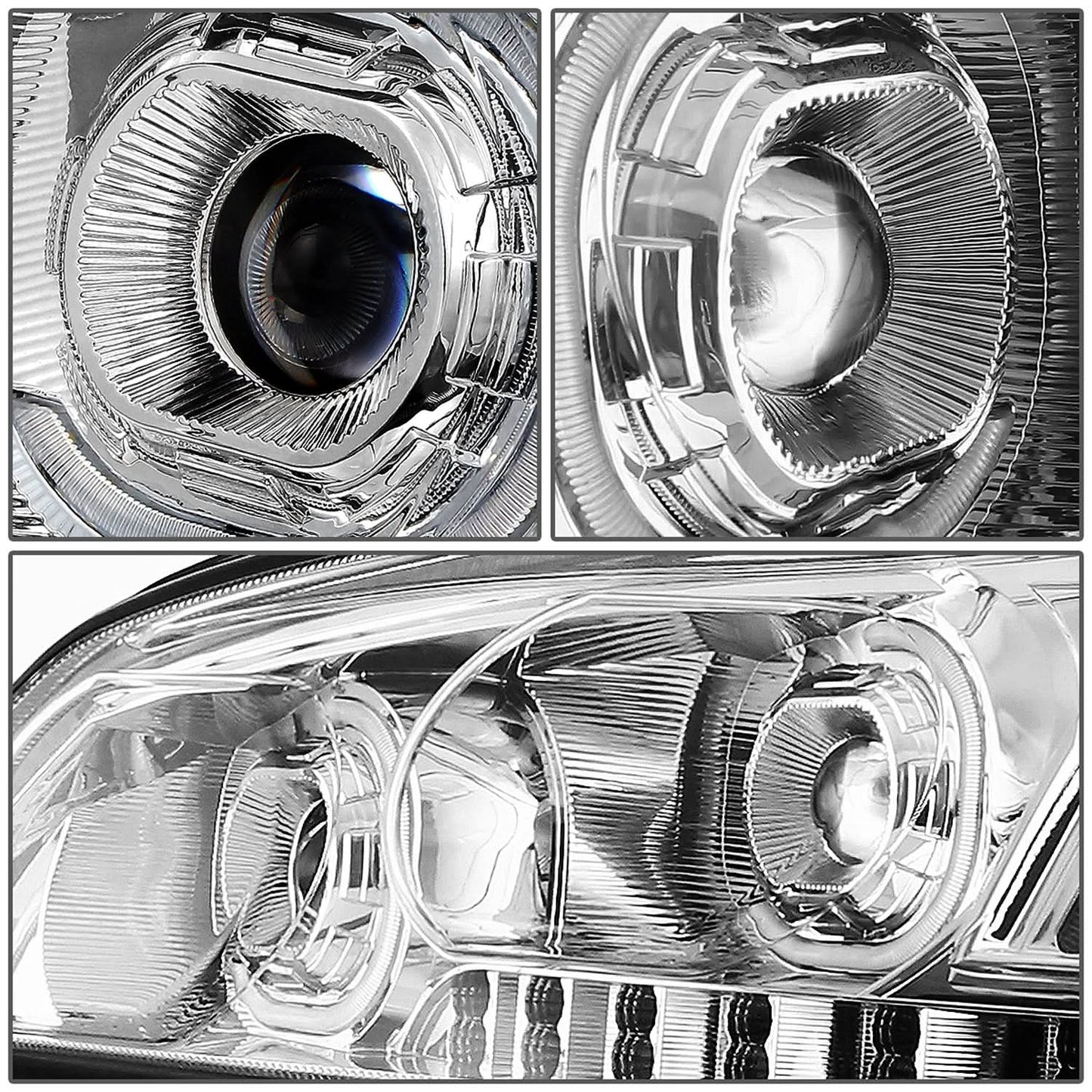 2008-2019 Kenworth T170/T270/T300/T370/T660/T700 LED Projector Headlights