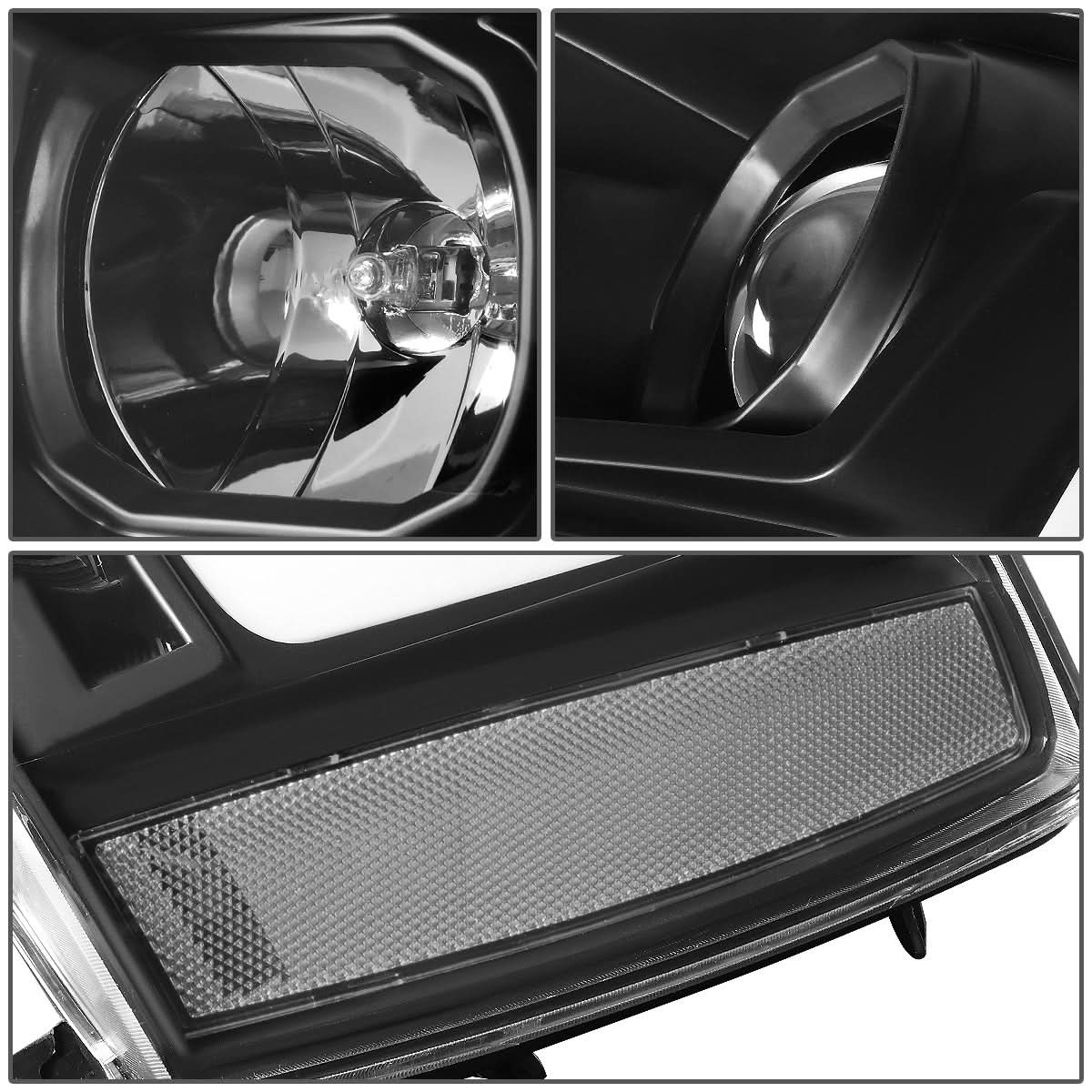 07-14 Chevrolet Avalanche Suburban Tahoe LED DRL C-Bar Headlights