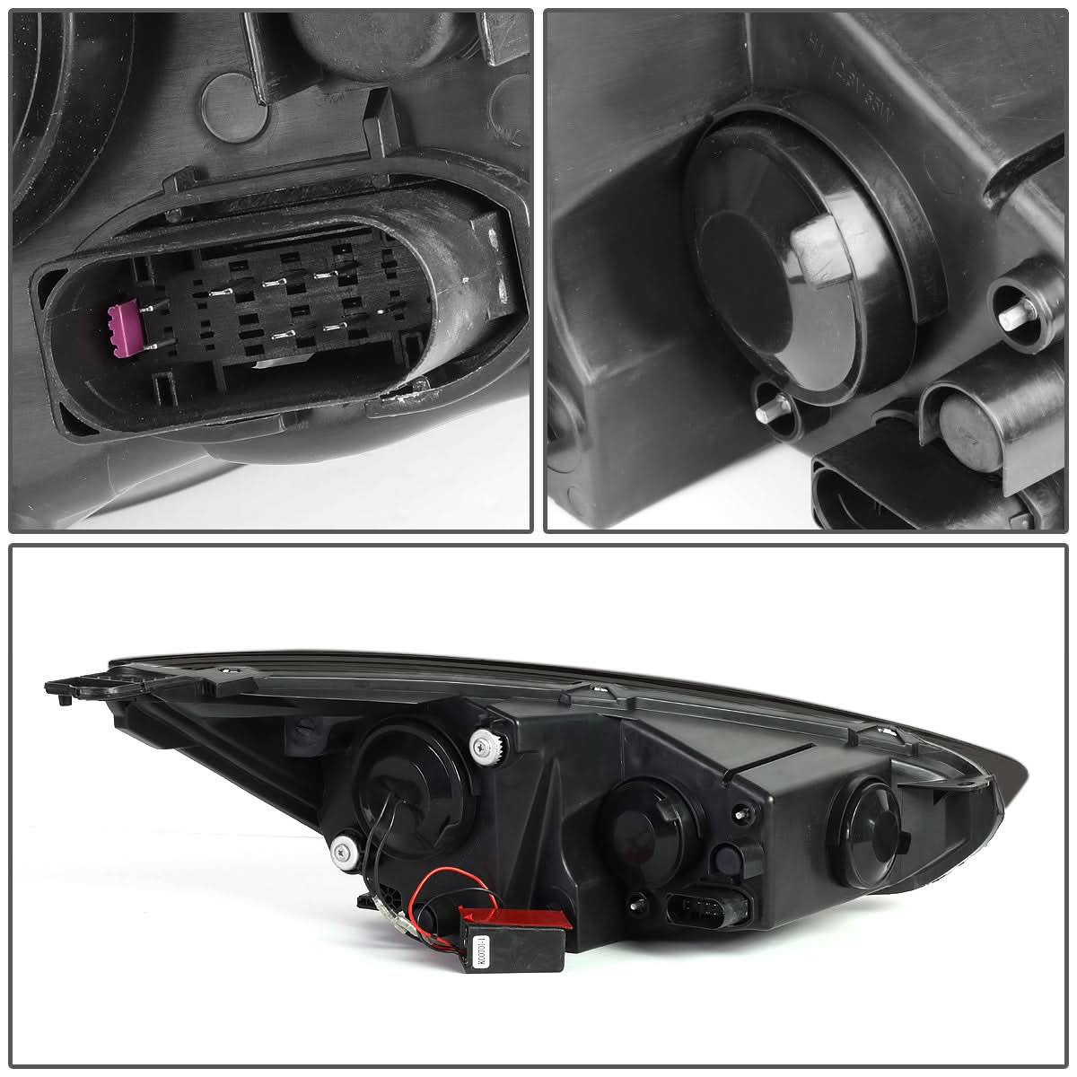 2015-2017 Ford Focus LED Dual Halo Projector Headlights