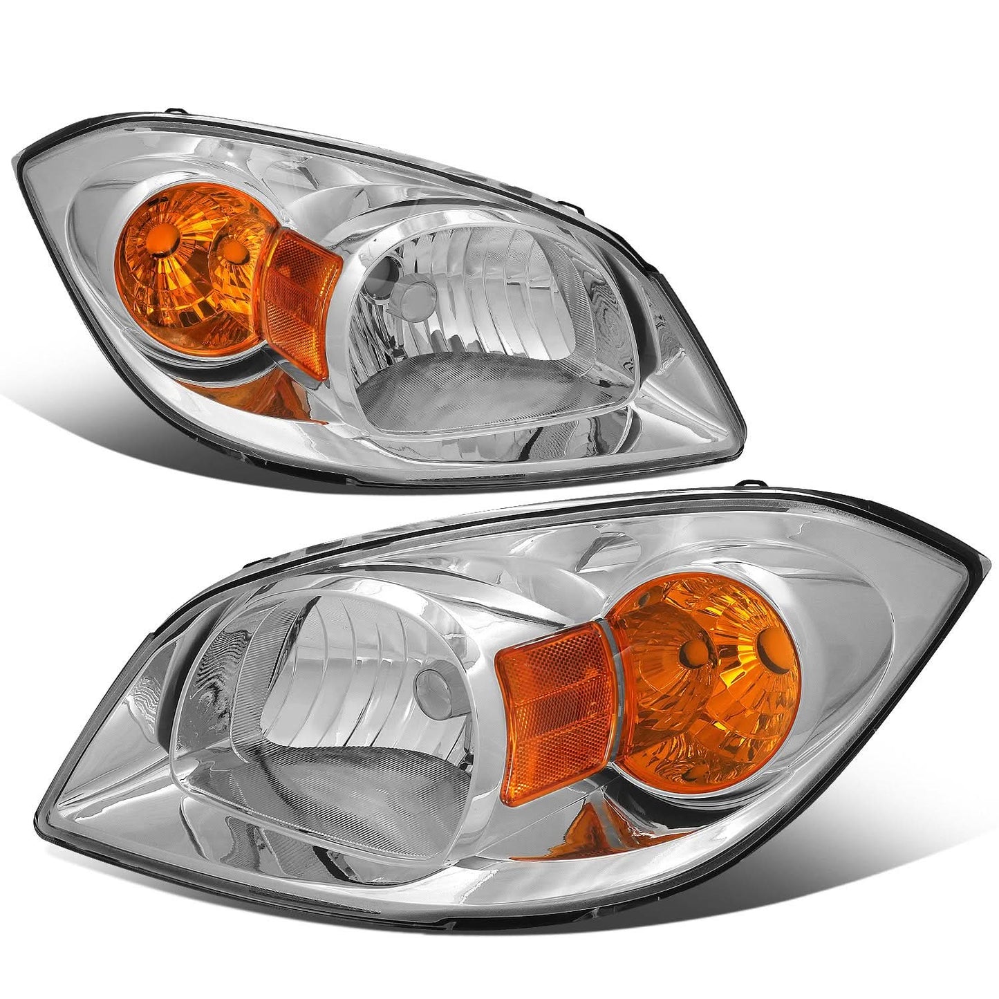 05-10 Chevrolet Cobalt OE Style Chrome Housing Headlights Polyurethane