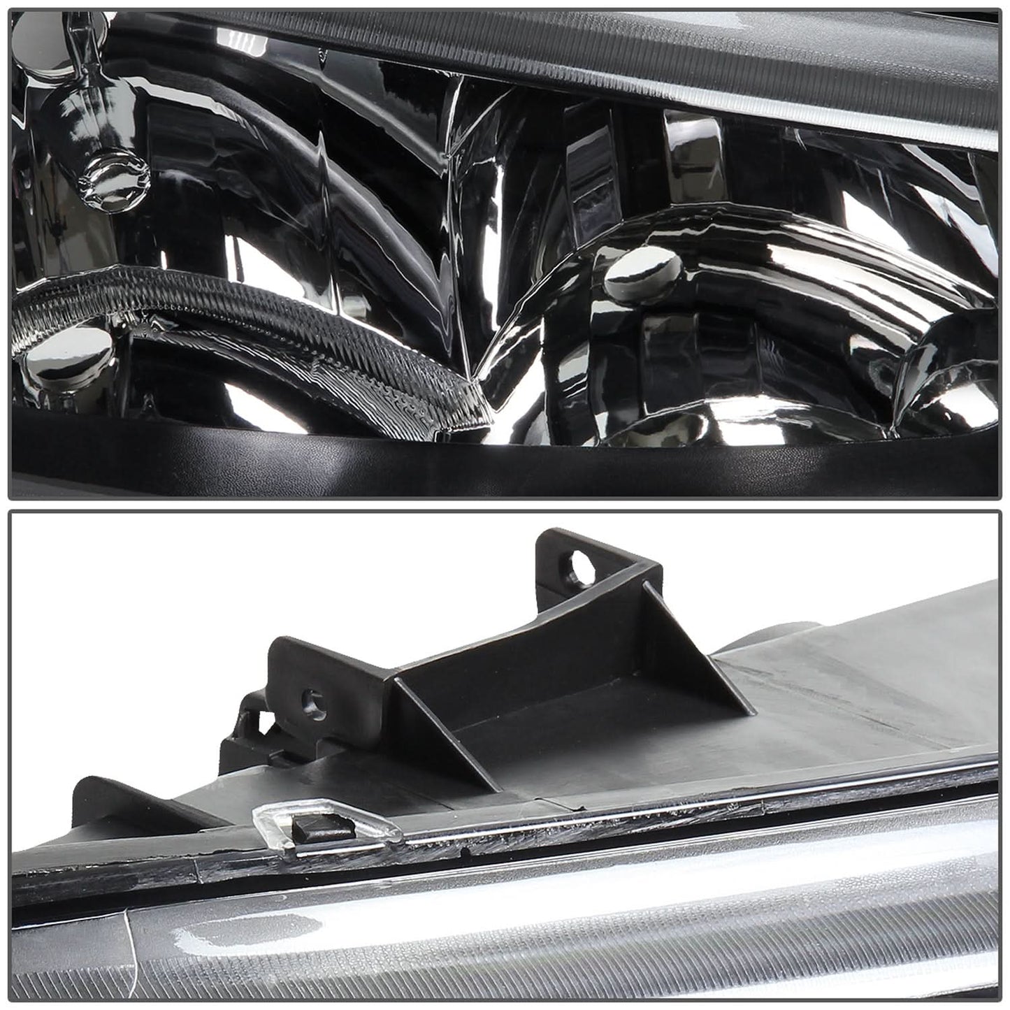 03-06 Chevrolet Silverado/Avalanche Black Housing Headlights 2PC