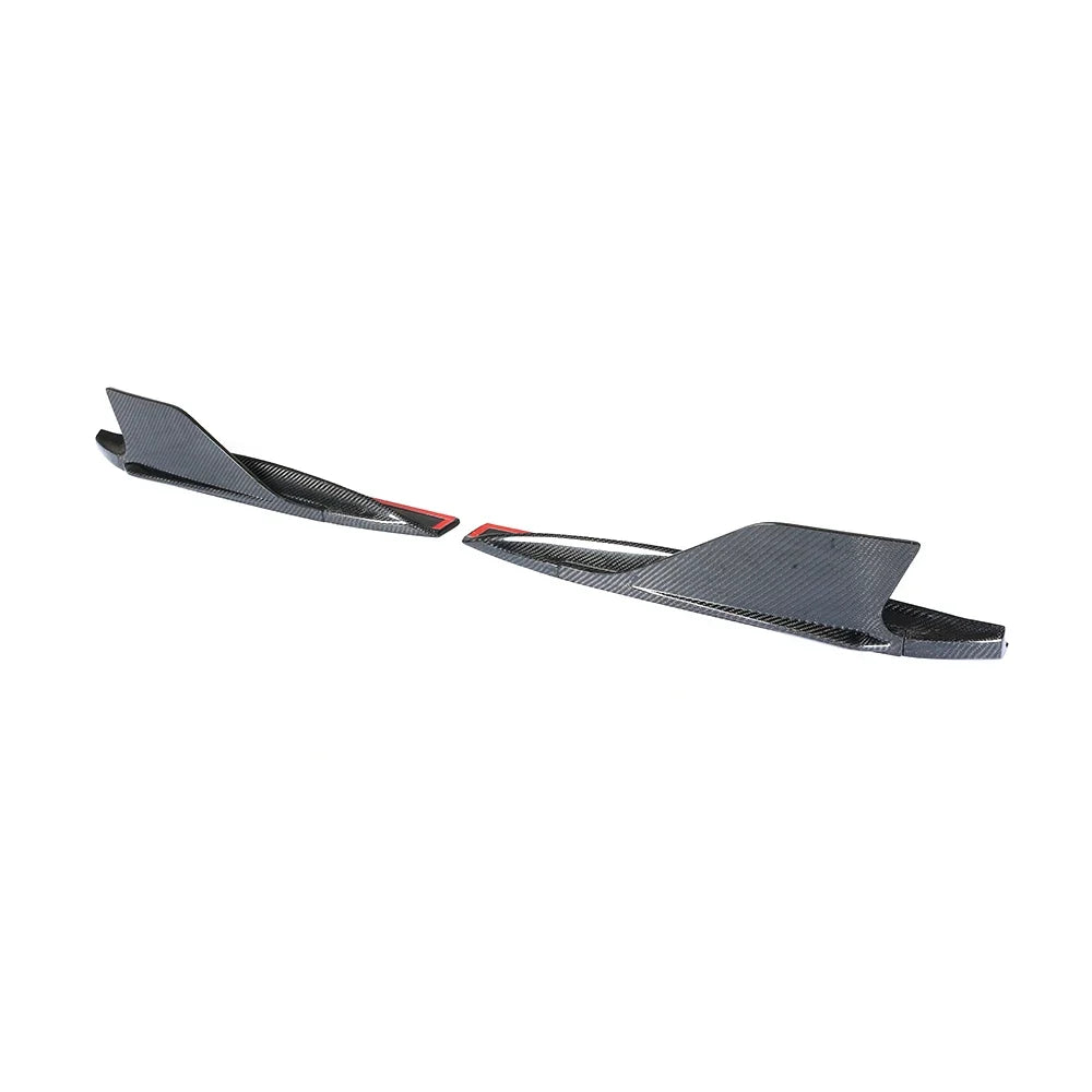 Audi R8 V10 Gen 2 Carbon Fiber Side Door Splitter Fins – 4S Coupe (2016–2018)