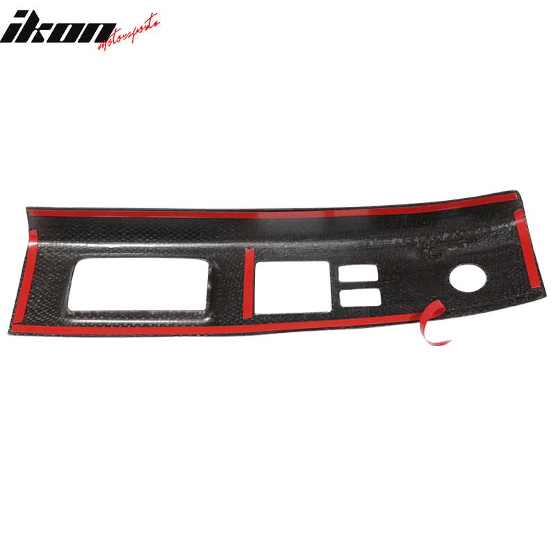 2003-2005Â Nissan 350Z Interior Door Switch Trim Covers Carbon Fiber