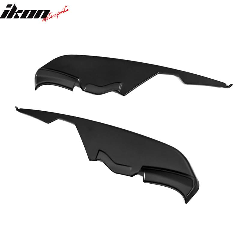 2015-2017 Ford Mustang MD Black Fog Light Lamp Splitters PP