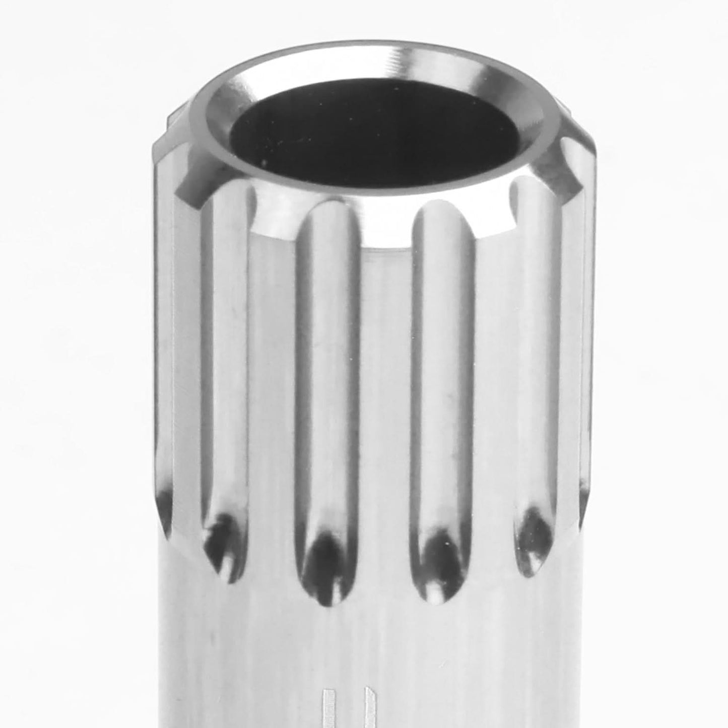 M12 x 1.5 60mm Extended Aluminum Lug Nuts 16pc + 4 Locks Silver