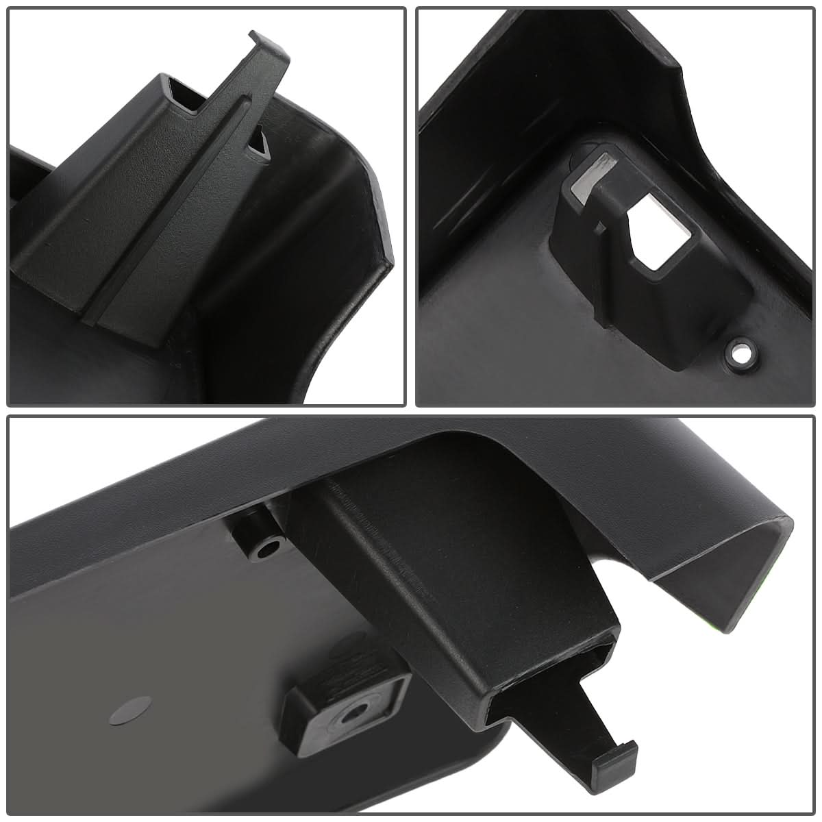 2013-2016 Dodge Dart Front License Plate Mounting Bracket - Black