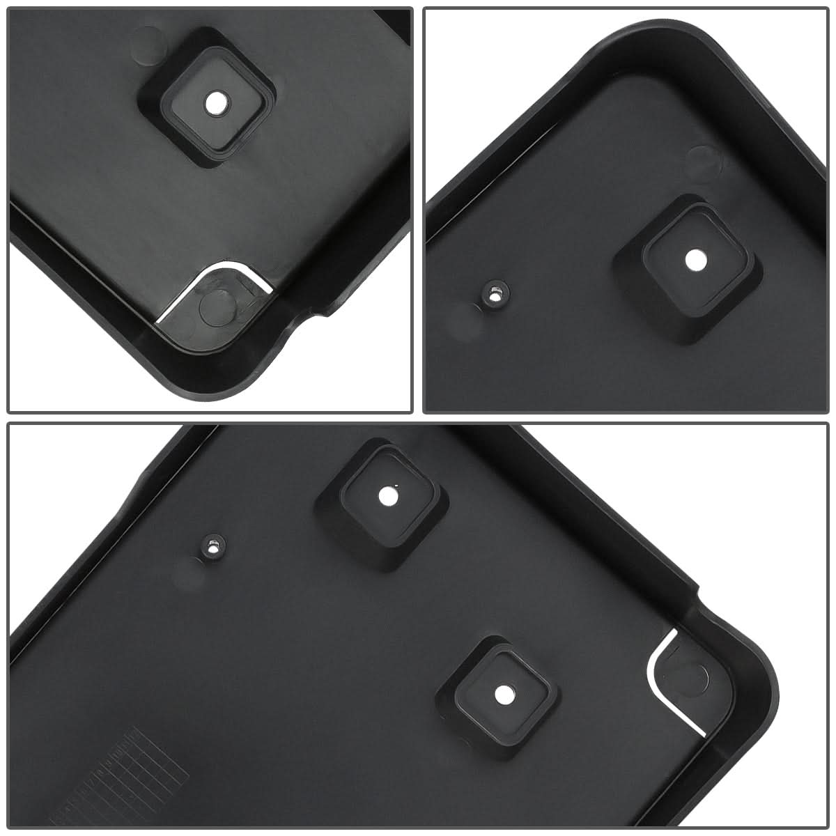 2015-2021 Dodge Charger Front License Plate Mounting Bracket Black