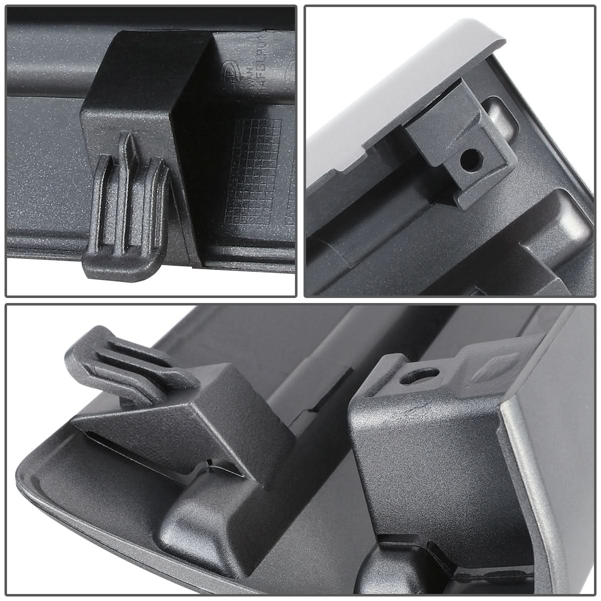 2014-2015 GMC Sierra 1500 Front License Plate Mounting Bracket - Gray