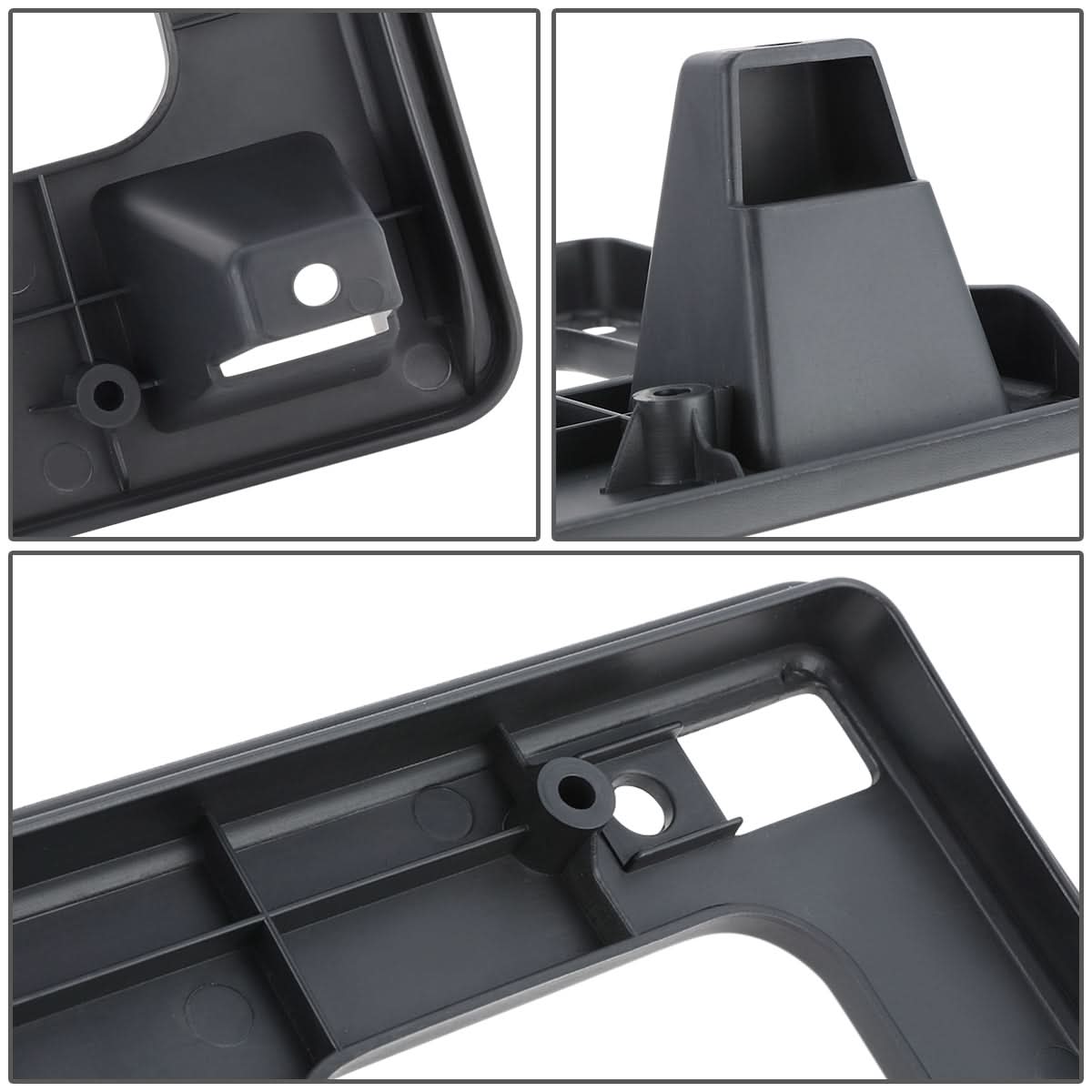2015-2017 Honda Fit Front License Plate Mounting Bracket - Black