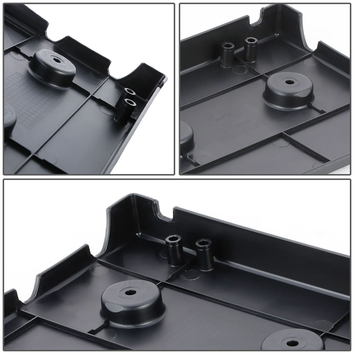 2019-2020 Hyundai Elantra Front License Plate Mounting Bracket Black