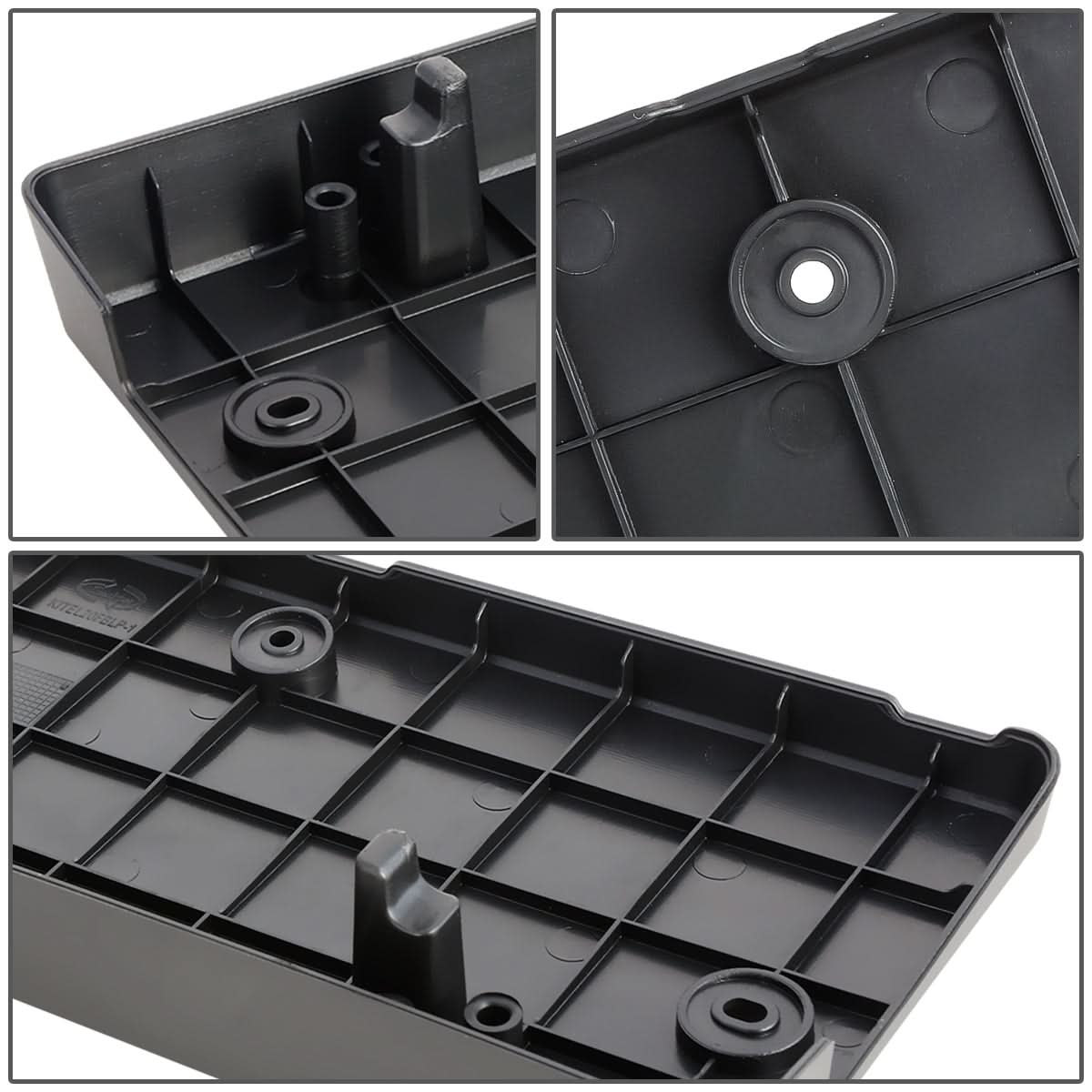 2020-2021 Kia Telluride Front License Plate Mounting Bracket - Black