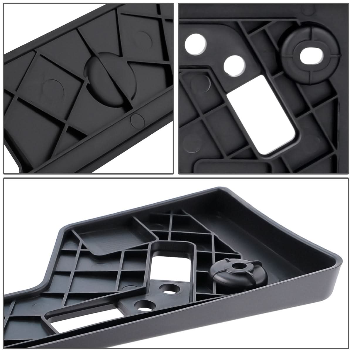 2007-2009 Lexus ES350 Front License Plate Mounting Bracket - Black