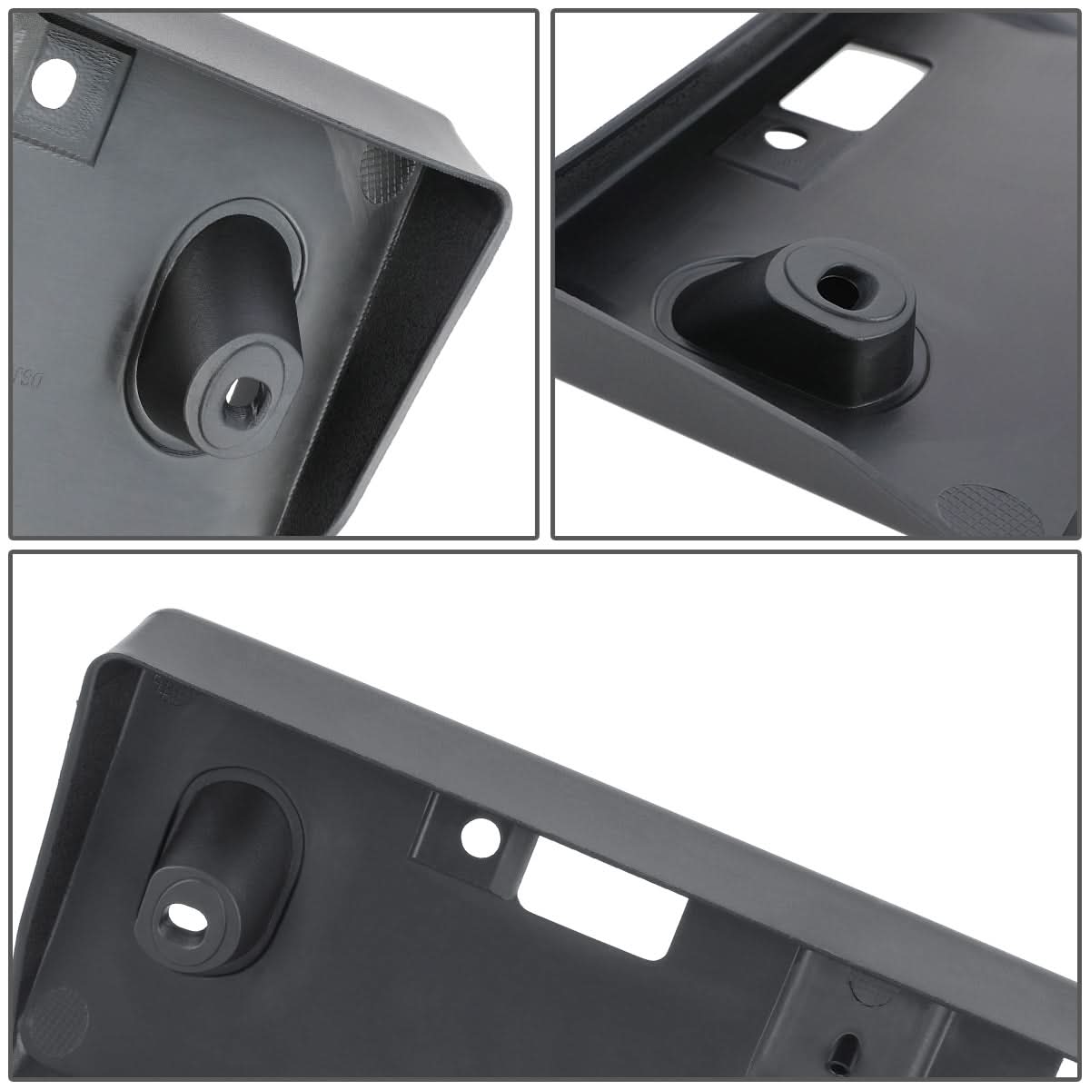 2011-2014 Nissan Juke Front License Plate Mounting Bracket - Black