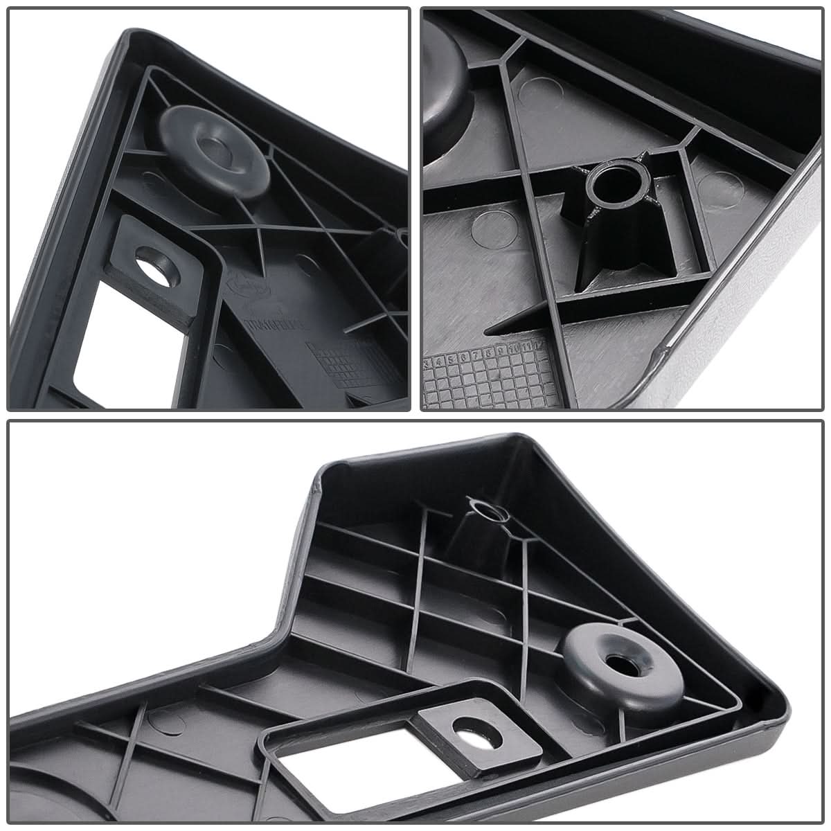 2016-2018 Toyota RAV4 Front License Plate Mounting Bracket - Black