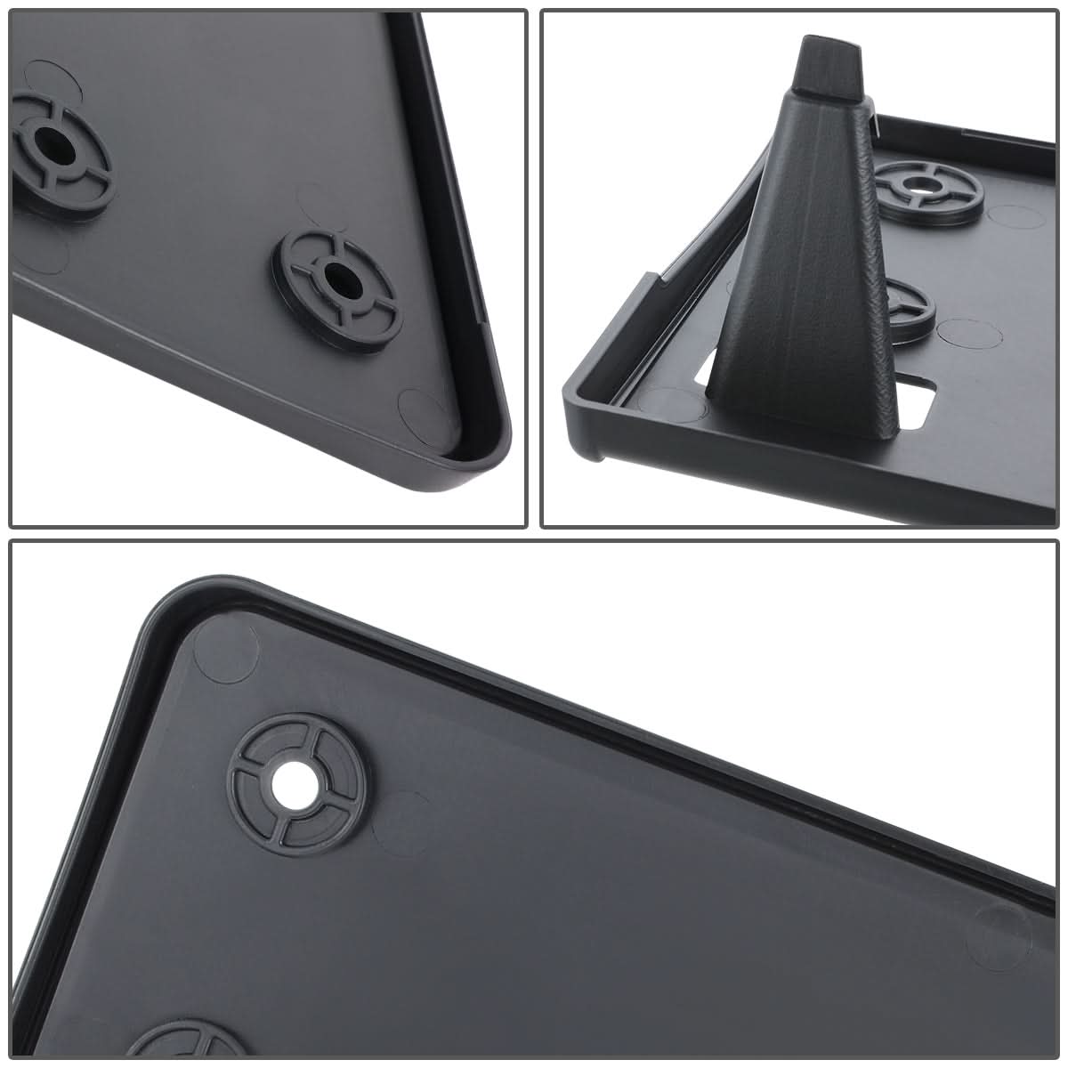 2013-2017 Volkswagen CC Front License Plate Mounting Bracket Black